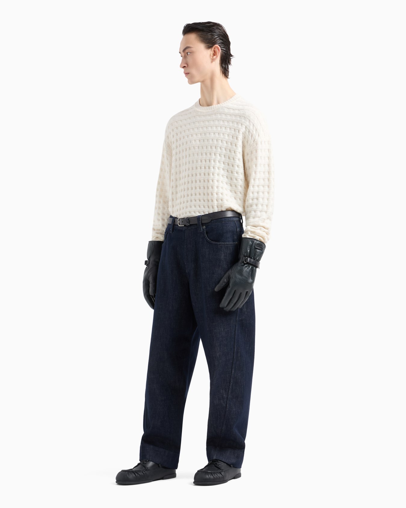 J89 Baggy-Fit-Jeans aus Denim im Clean Look Folie 3
