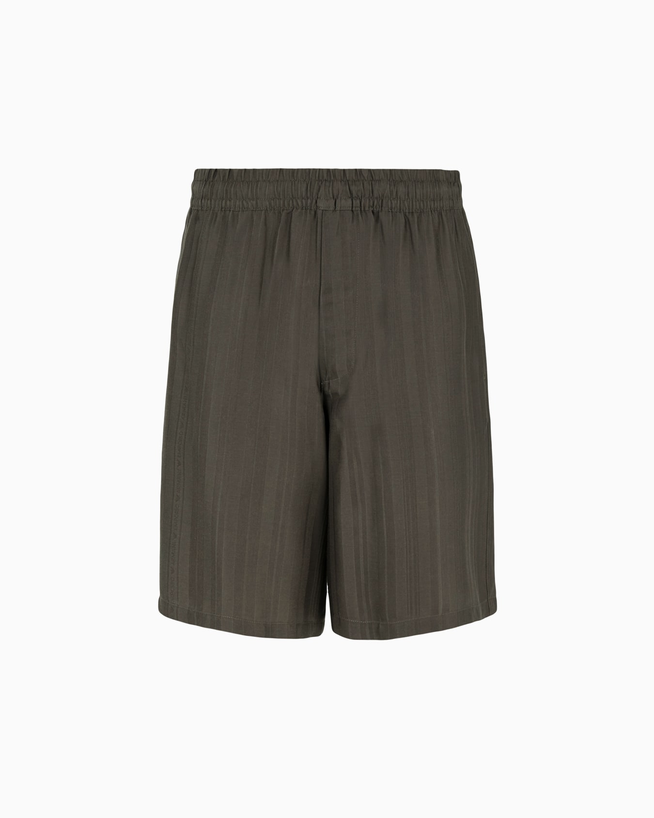 ASV all-over patterned Lyocell Bermuda shorts with an elasticated waist Slide 0