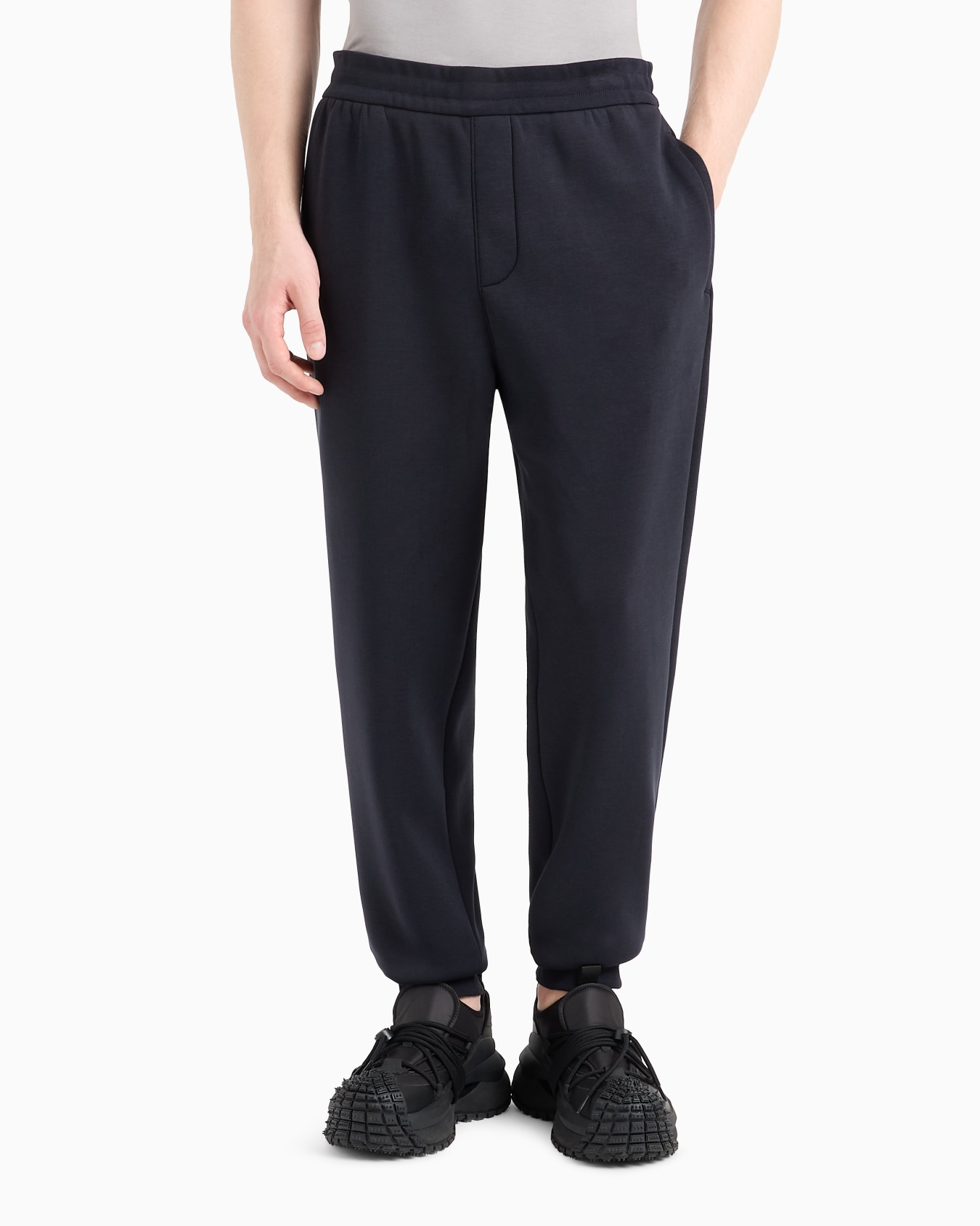 Pantalon de jogging en jersey de lyocell mélangé Diapositive 1