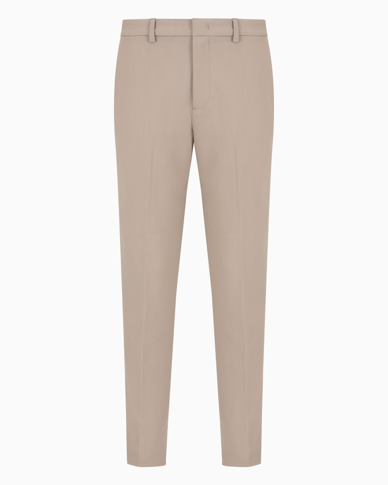 Pantalon avec taille élastique en viscose mélangée Diapositive 0