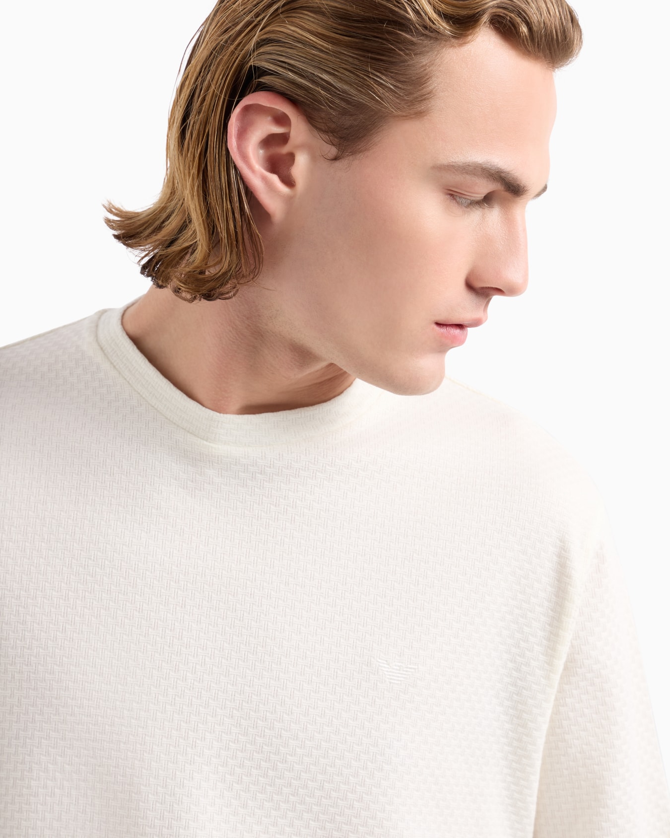 Jacquard jersey T-shirt Slide 4
