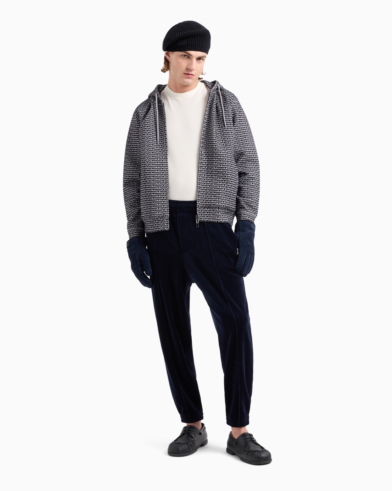 Jacquard jersey T-shirt Slide 3