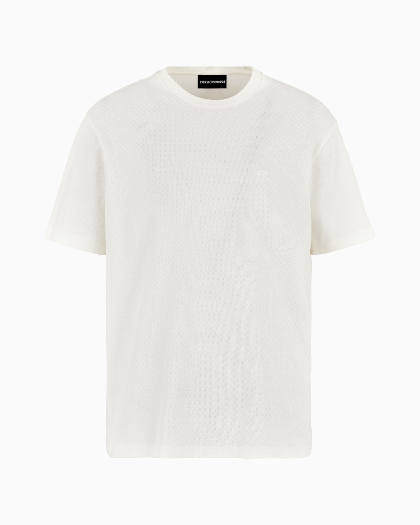 Jacquard jersey T-shirt Slide 0