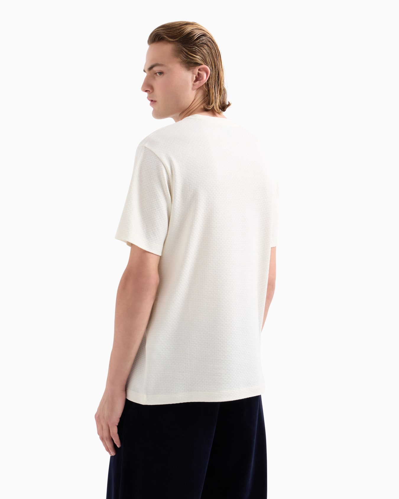 Jacquard jersey T-shirt Slide 2