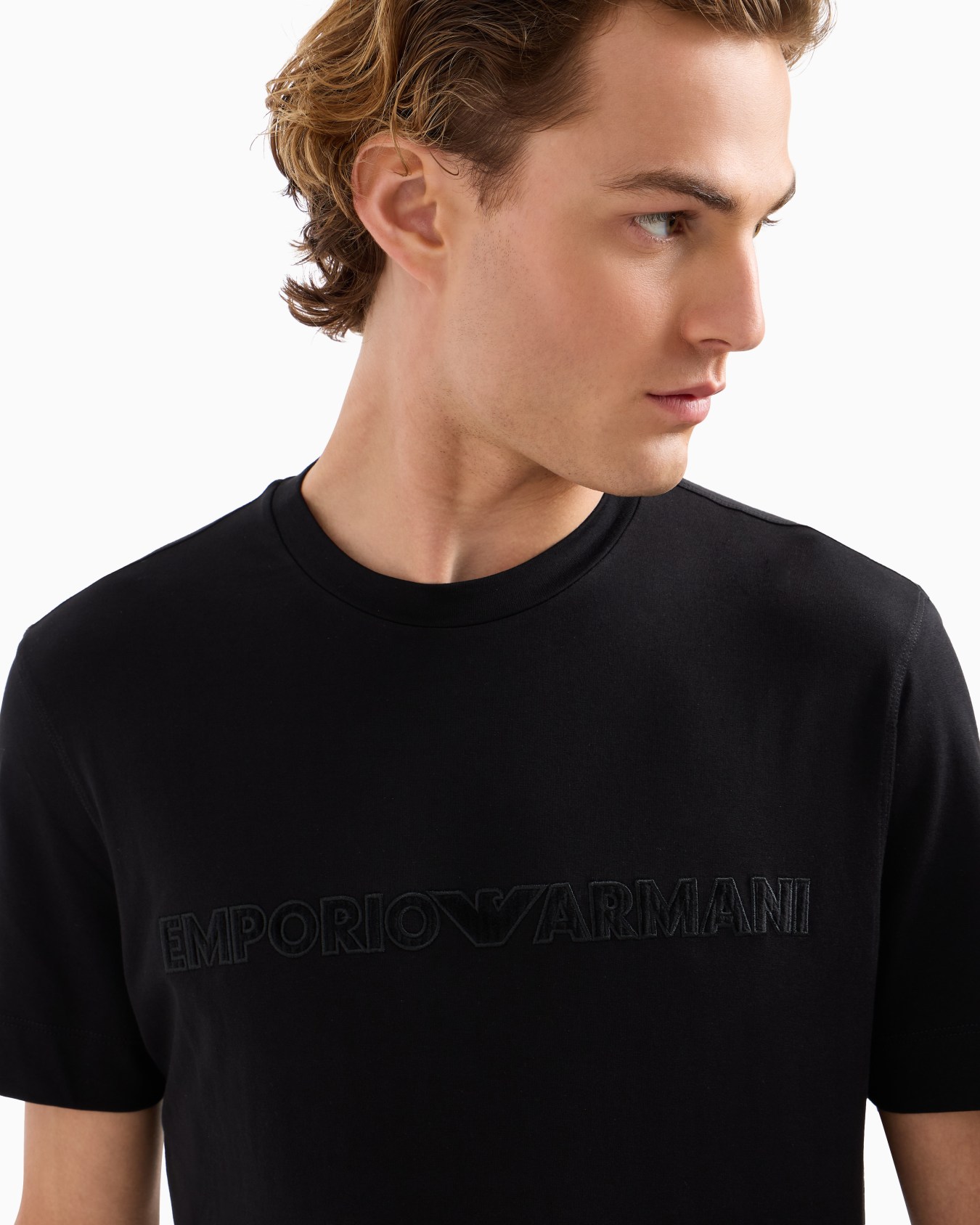 ASV lightweight jersey T-shirt with logo embroidery Slide 5