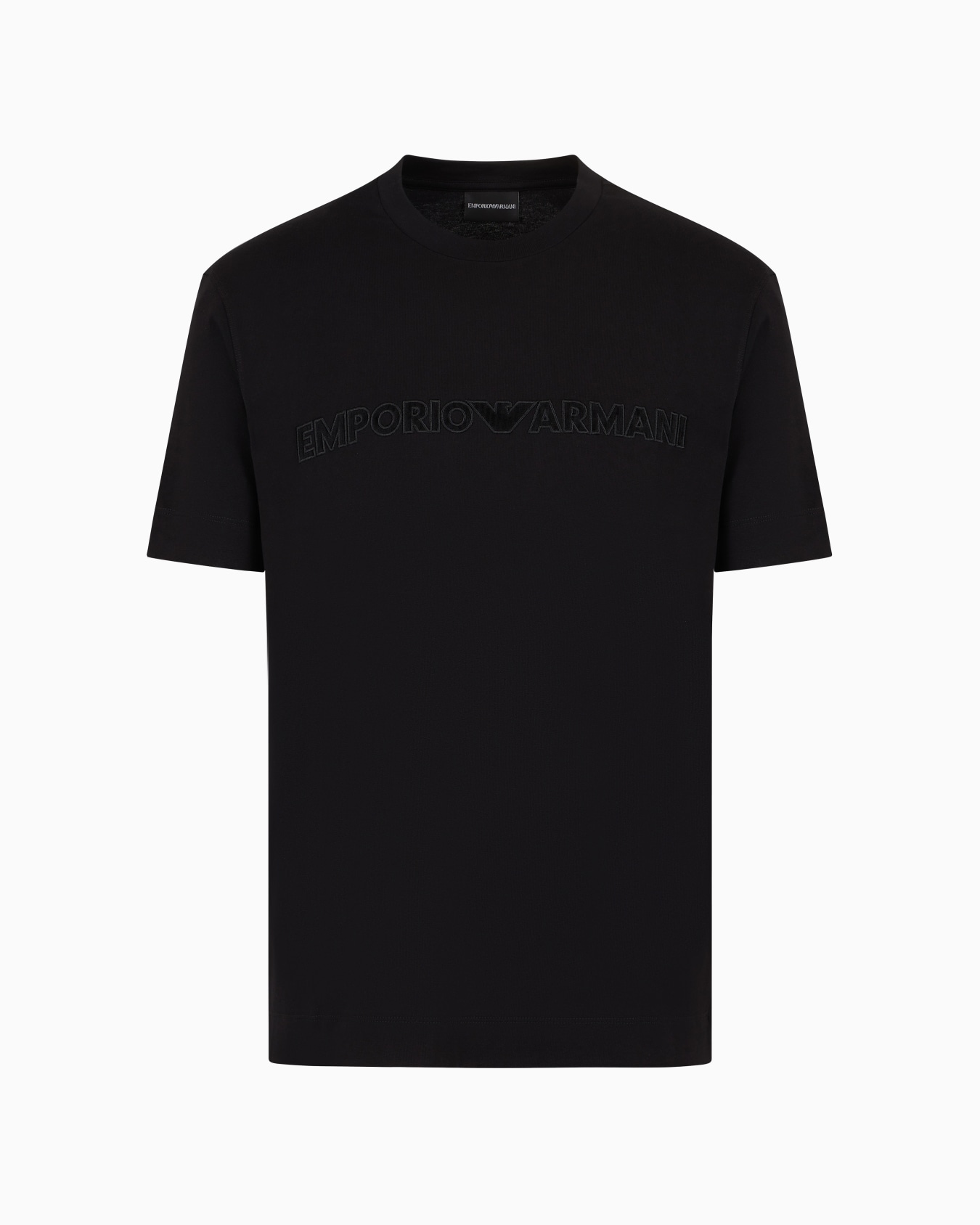 ASV lightweight jersey T-shirt with logo embroidery Slide 0