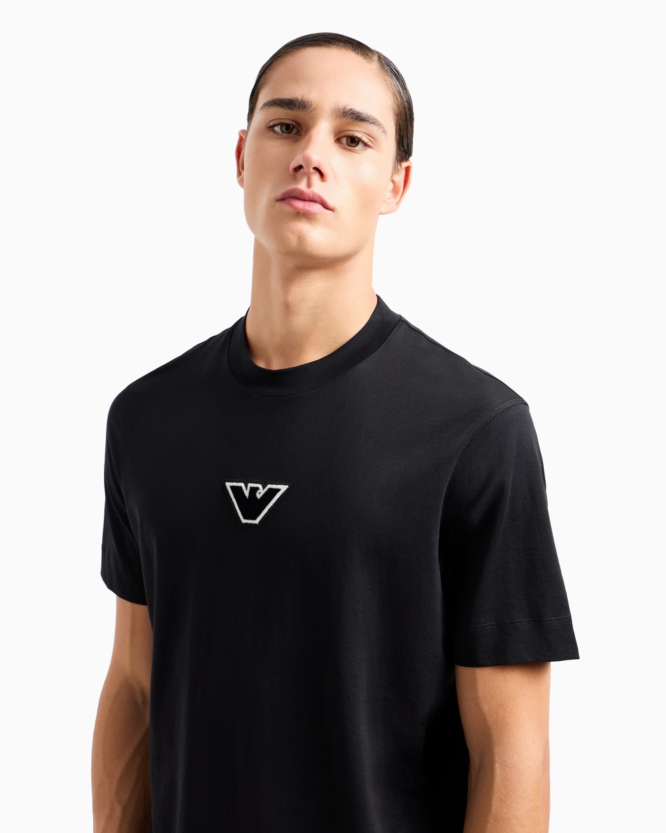 ASV lightweight jersey T-shirt with embossed logo patch Slide 5