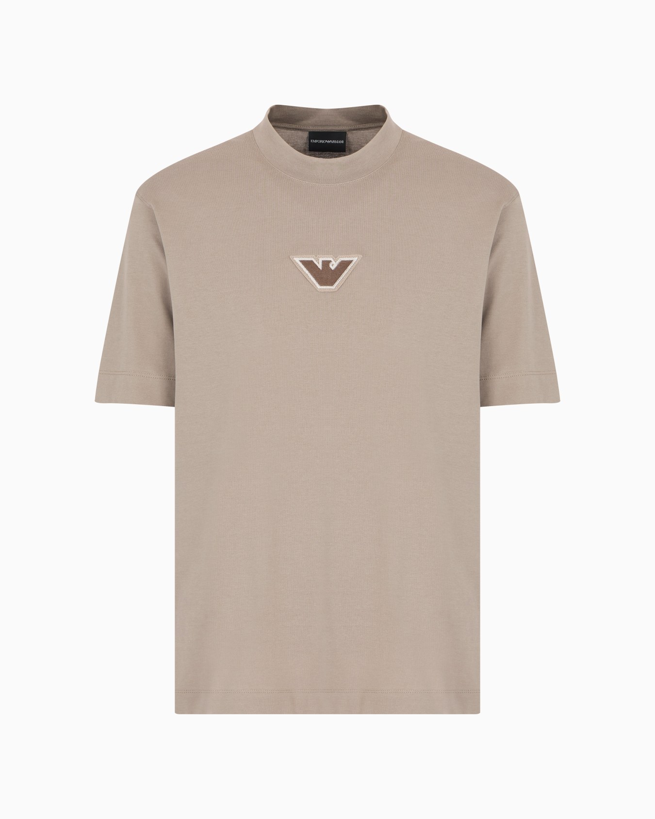T-shirt en jersey léger avec écusson logo en relief ASV Diapositive 0