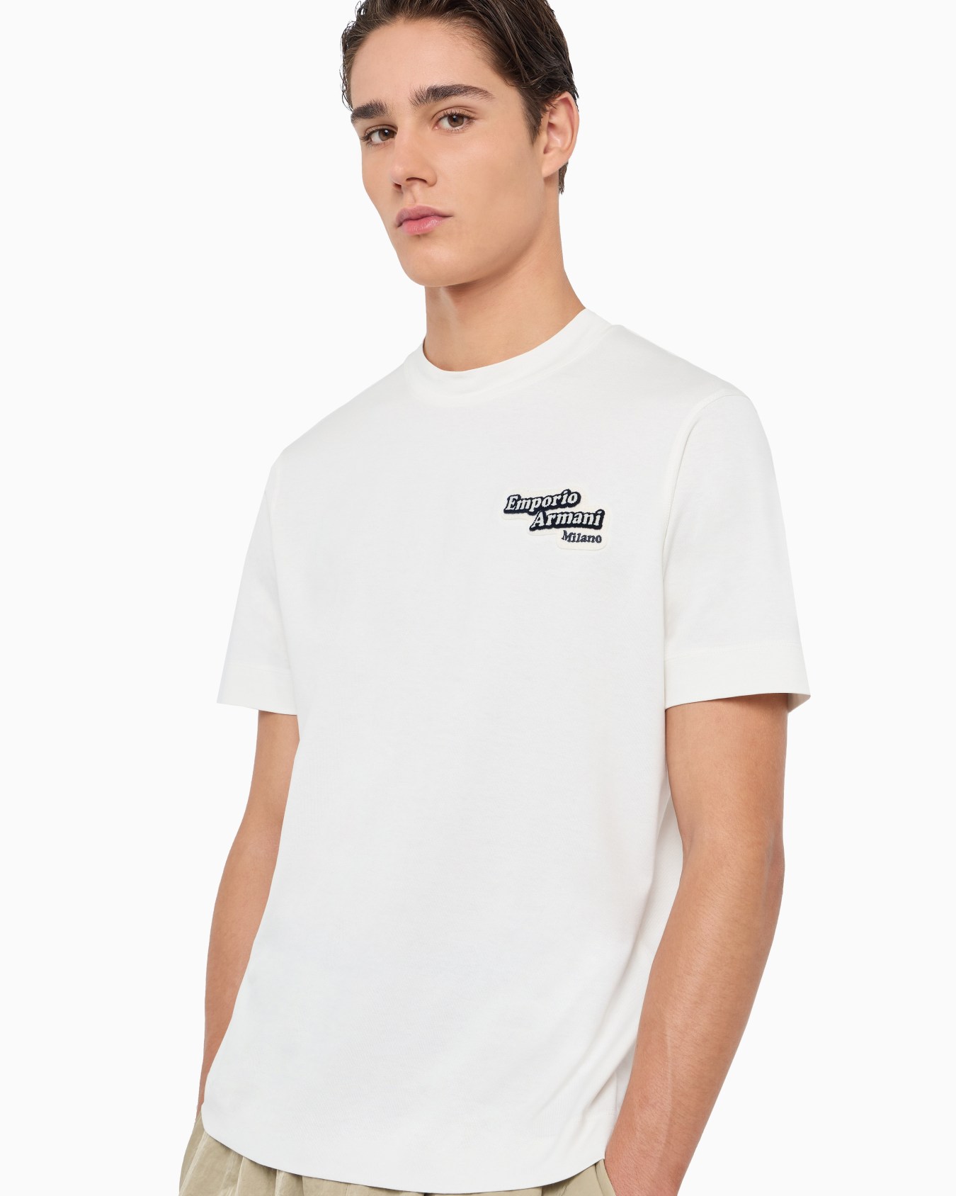 ASV lightweight jersey T-shirt with embossed logo patch Slide 4