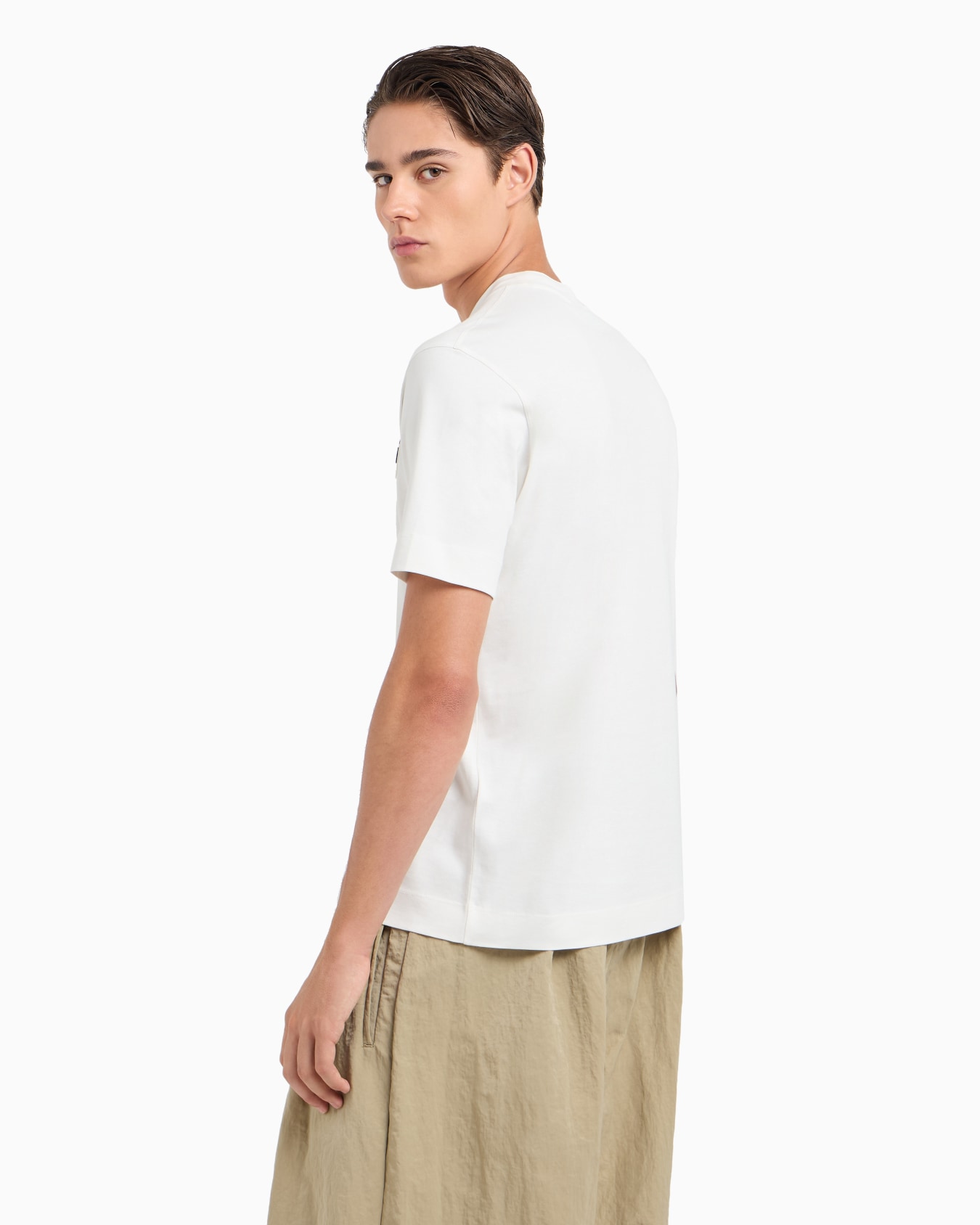 ASV lightweight jersey T-shirt with embossed logo patch Slide 2