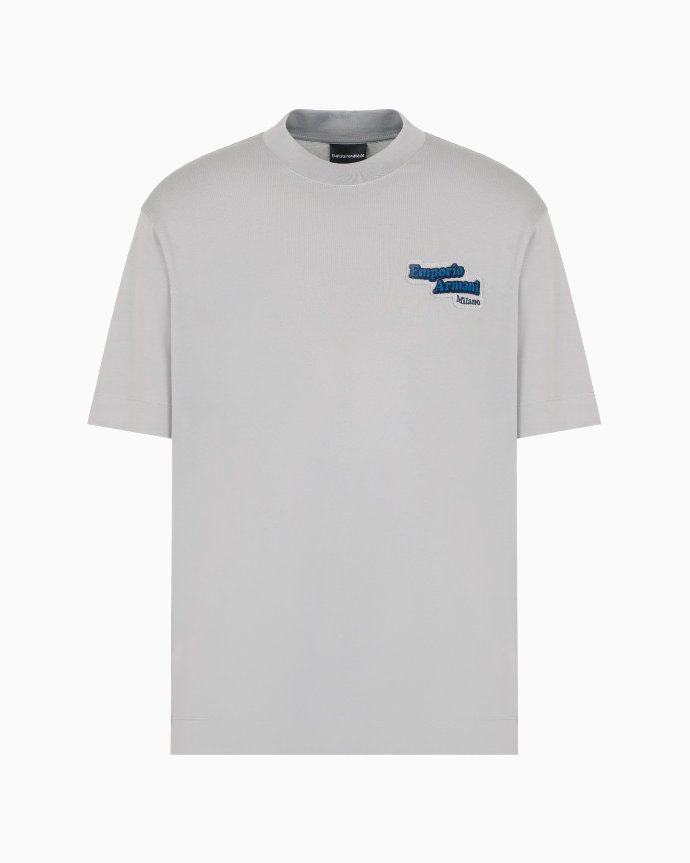 Camiseta de punto ligero con parche de logotipo en relieve ASV Diapositiva 0