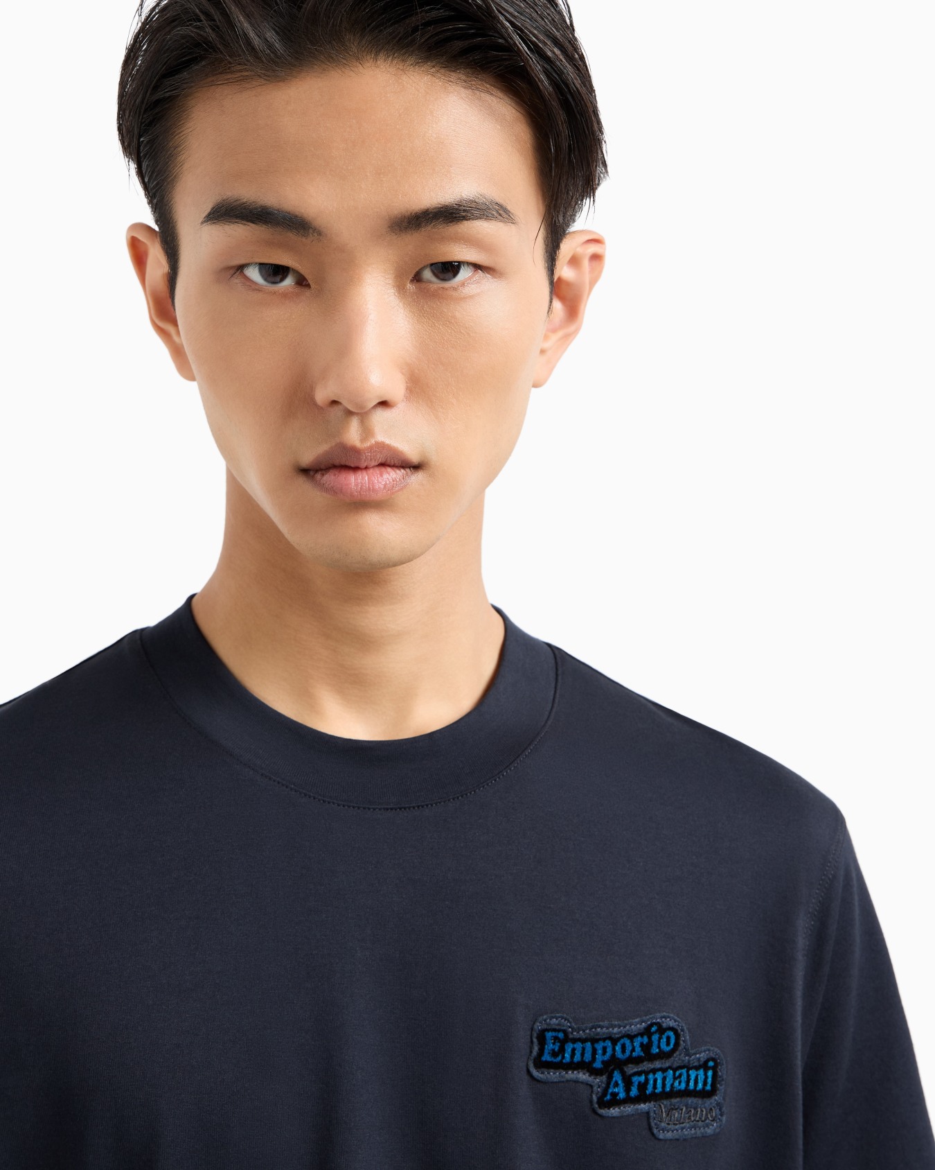 ASV lightweight jersey T-shirt with embossed logo patch Slide 4