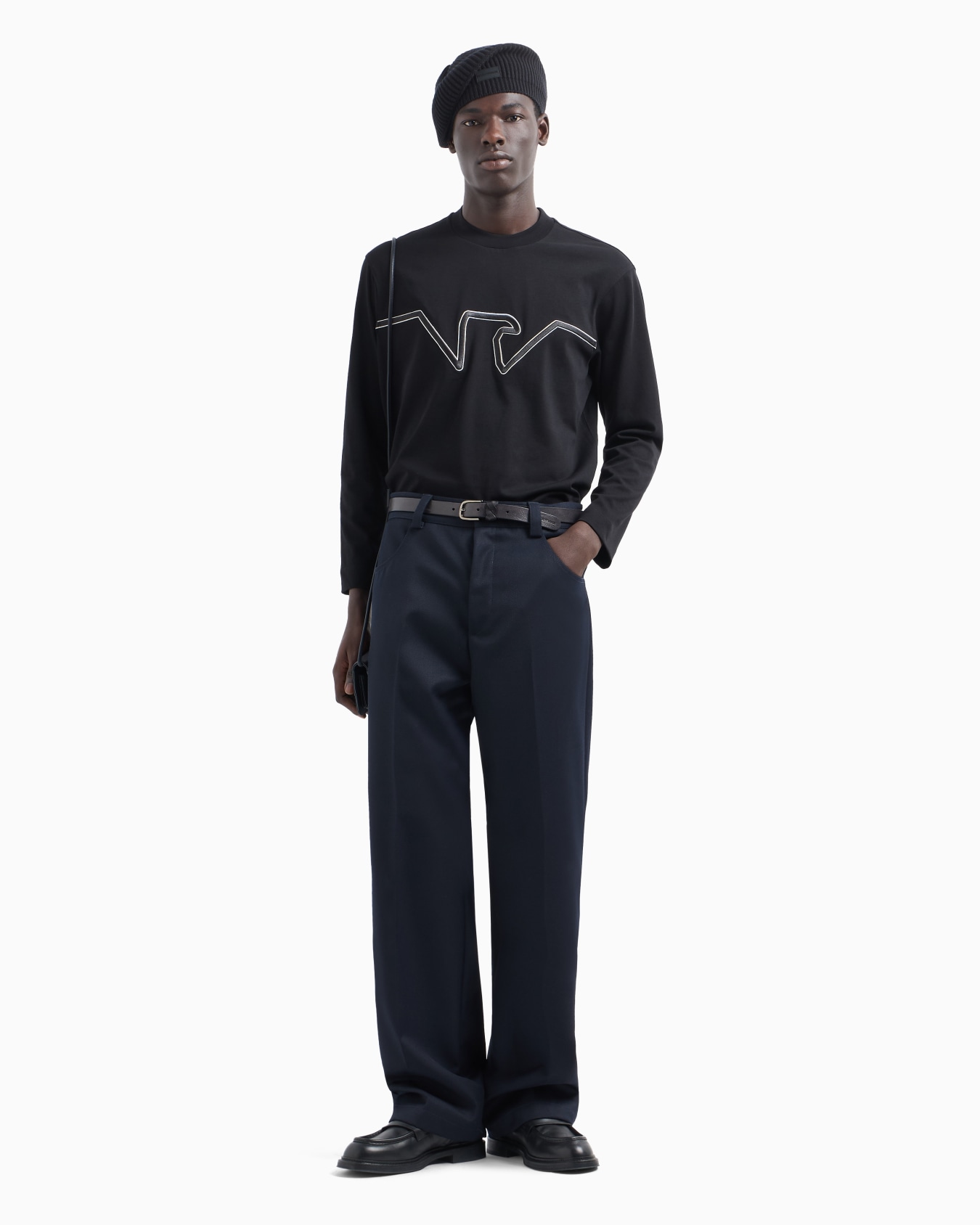 ASV heavyweight jersey jumper with raised logo embroidery Slide 3