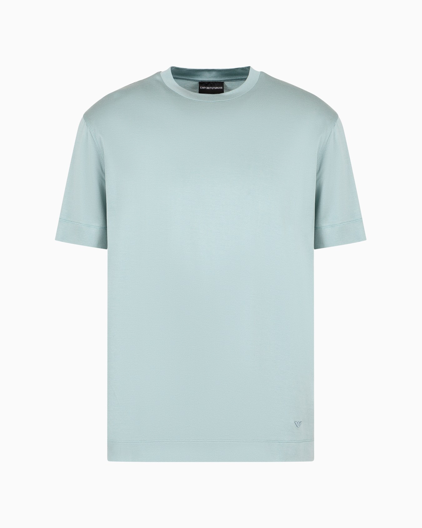 Gestreiftes Jersey-T-Shirt aus Lyocell-Mischung Folie 0