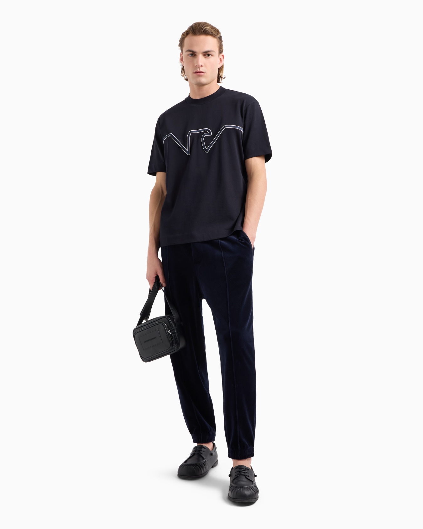 ASV heavyweight jersey T-shirt with raised logo embroidery Slide 3