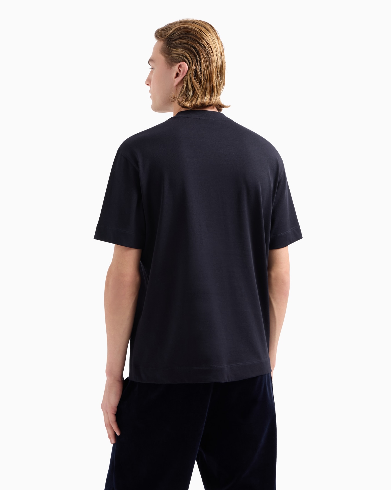 ASV heavyweight jersey T-shirt with raised logo embroidery Slide 2