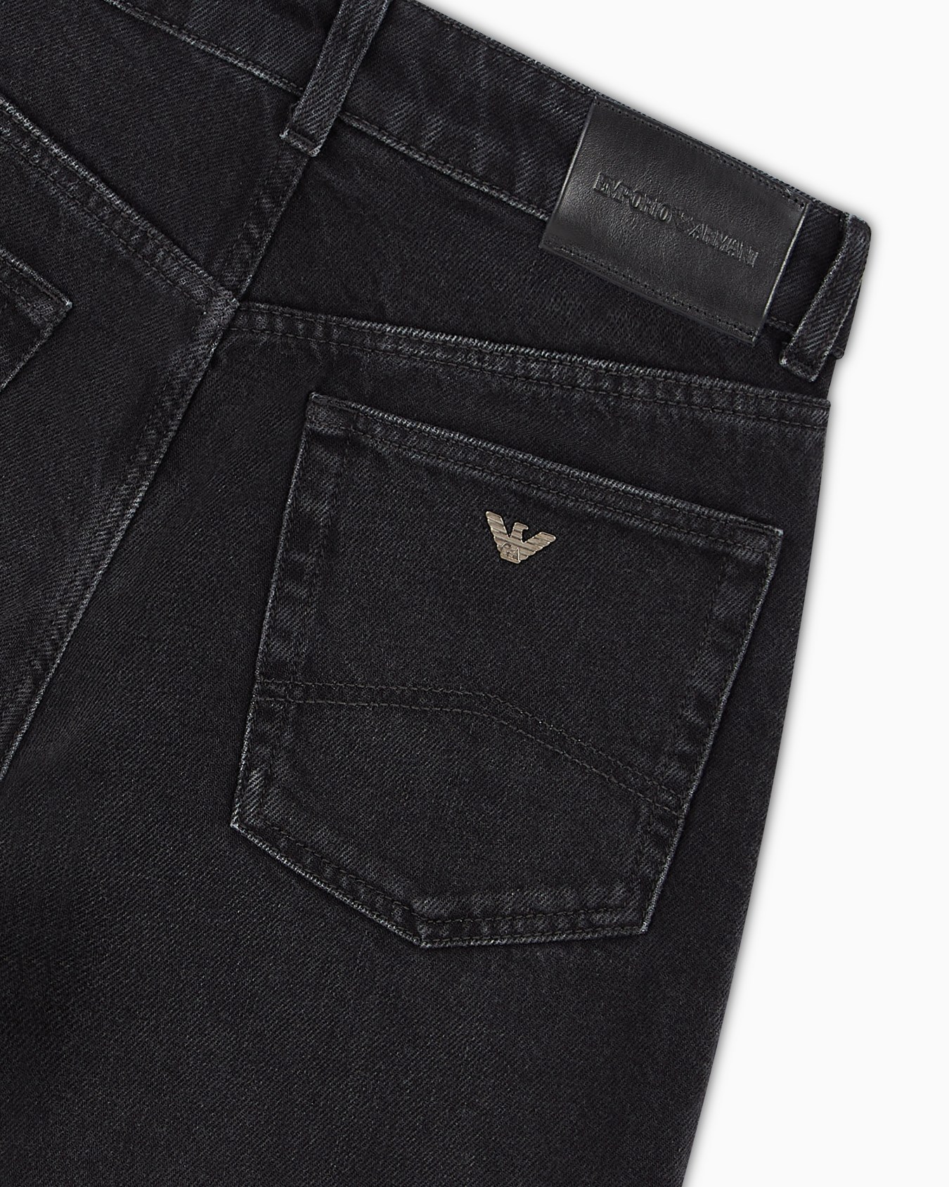 Vaqueros J36 de cintura media y pernera recta en denim efecto vintage Diapositiva 5
