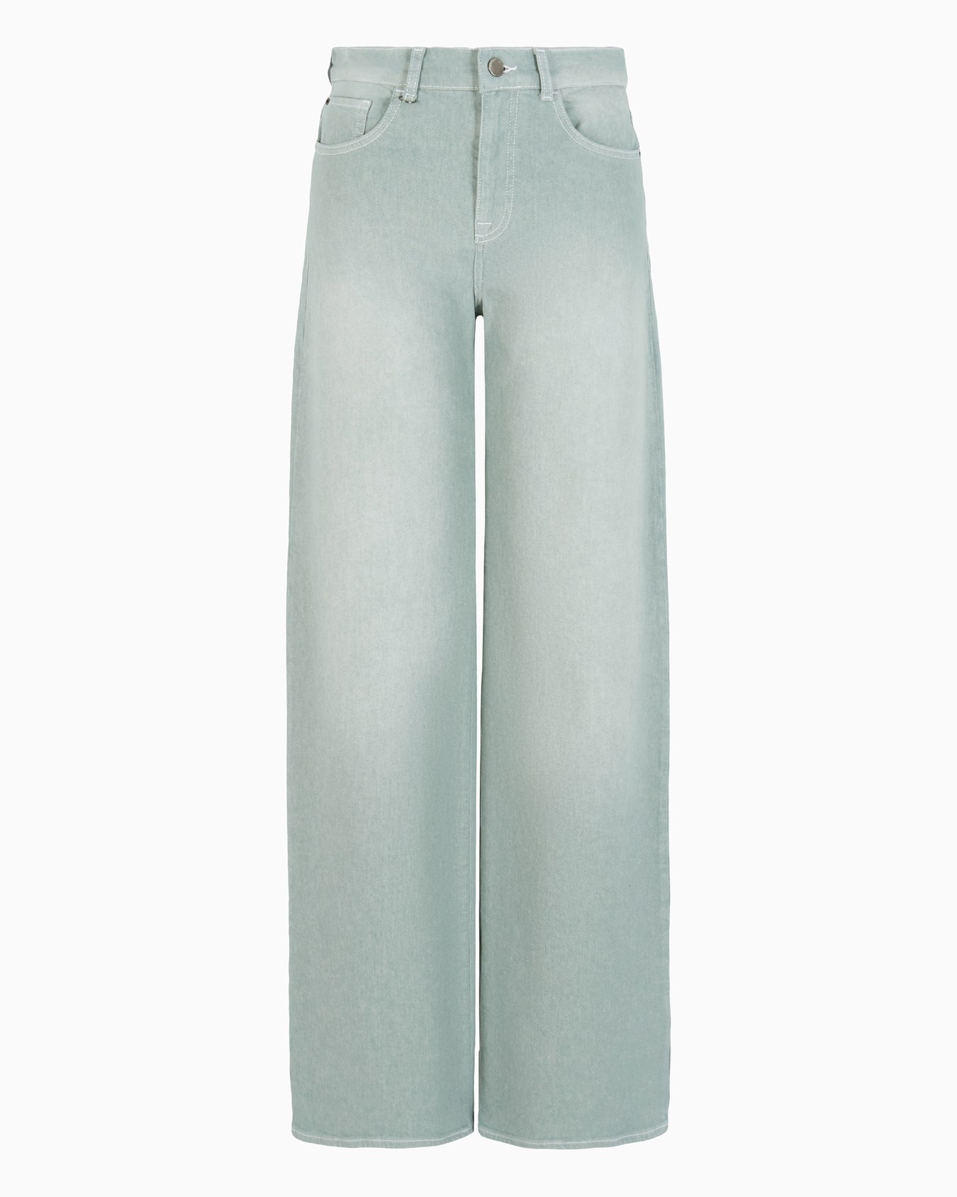 J7E mid-rise straight-leg jeans in piece-dyed cotton drill Slide 0