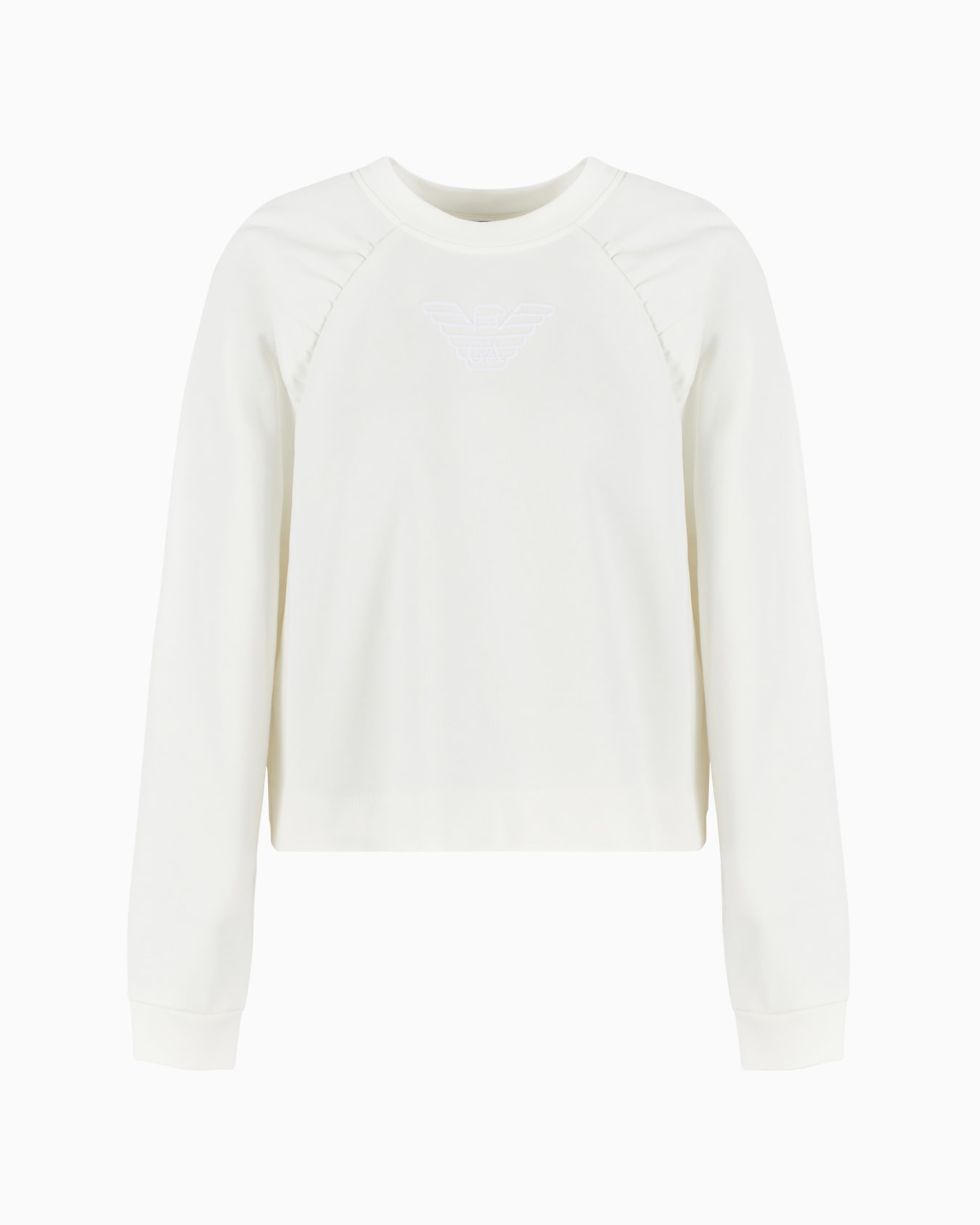ASV organic French terry sweatshirt with shiny rubberised eagle Diapositiva 0
