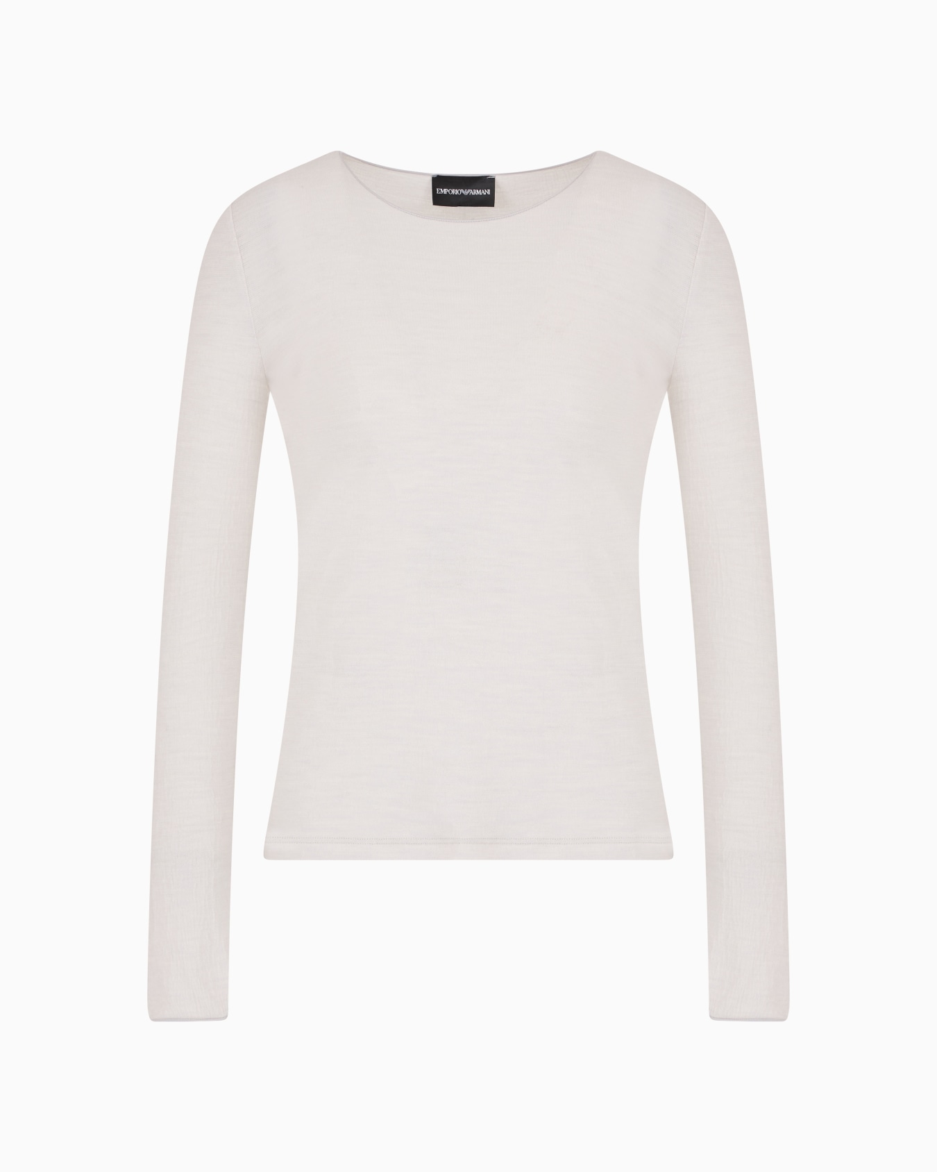 Maglia in jersey leggero misto lana Slide 0