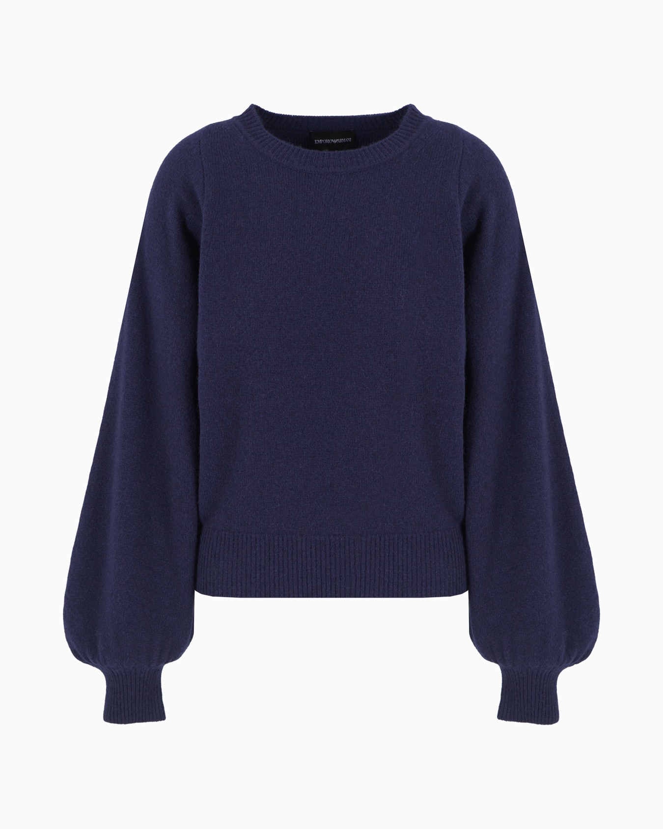 ASV balloon-sleeve jumper in a cashmere and virgin wool blend Slide 0