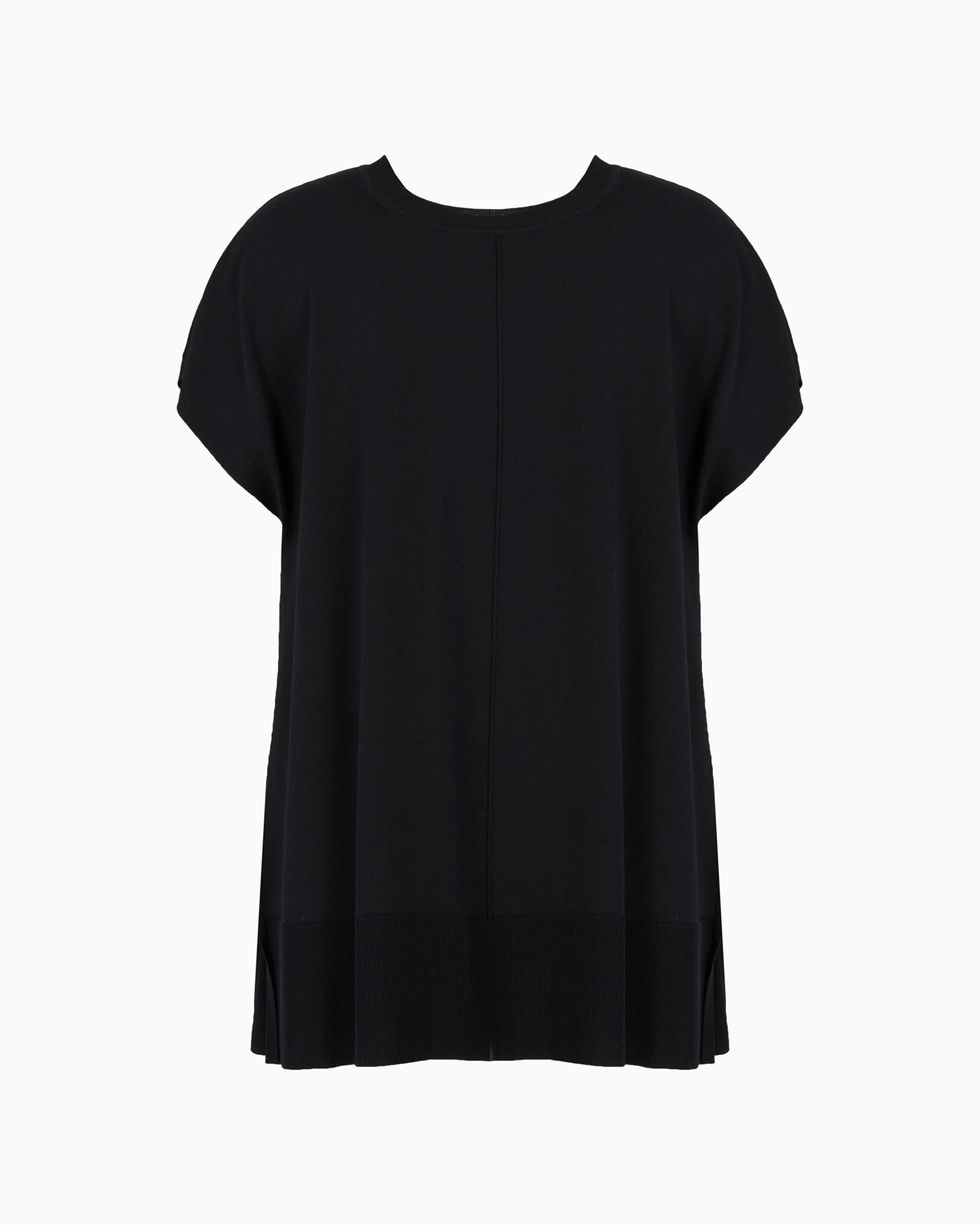 Milano-stitch fabric oversized jumper with buttons Slide 0