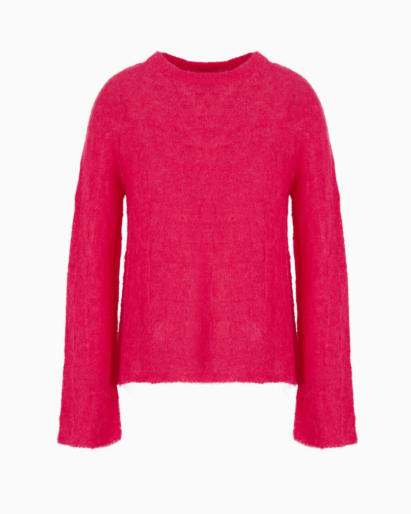 Pull à carreaux en alpaga sans couture Diapositive 0