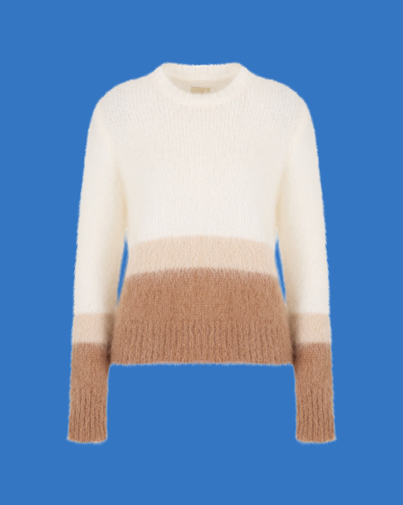 ASV Black Blue capsule collection wool-blend jumper Slide 0