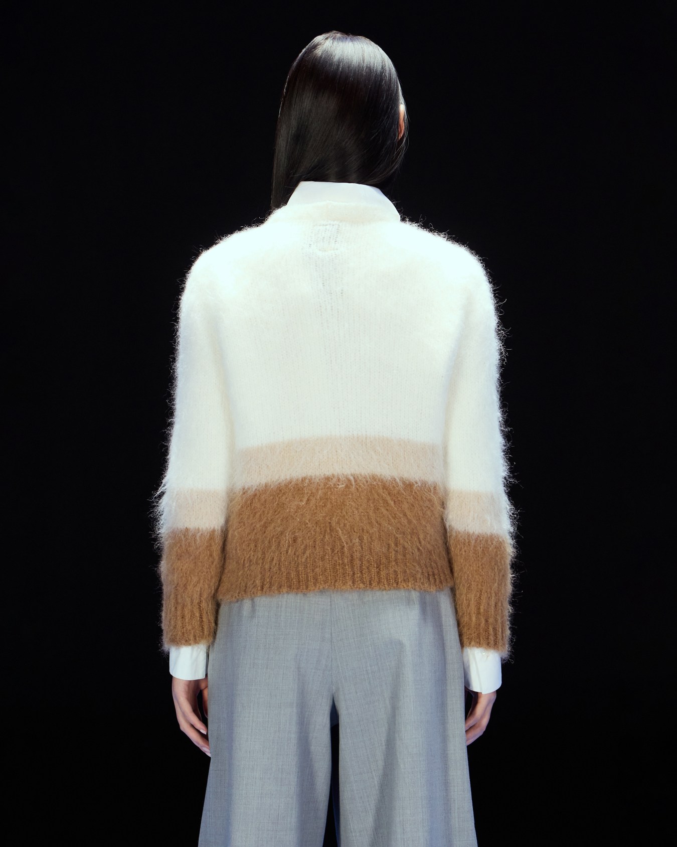 ASV Black Blue capsule collection wool-blend jumper Slide 3