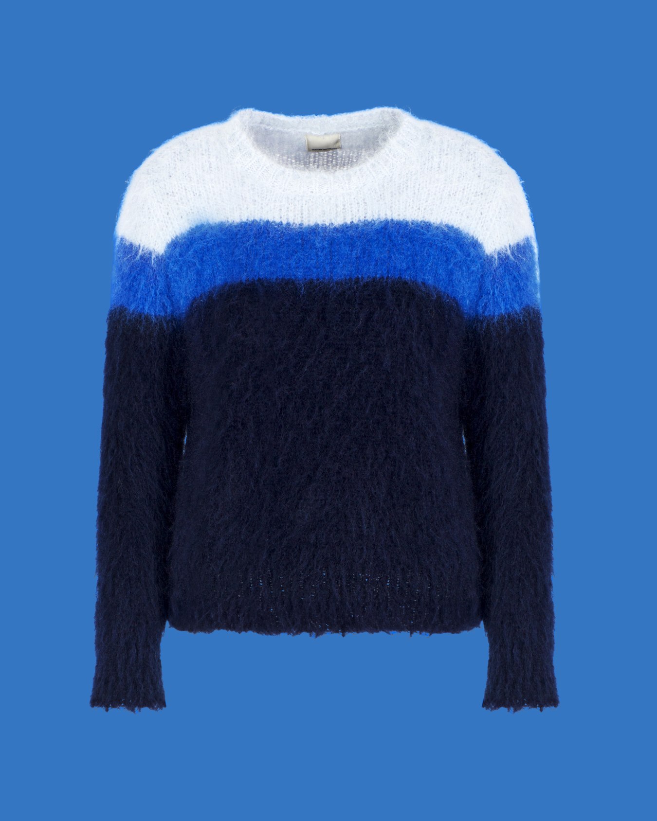 ASV Black Blue capsule collection wool-blend jumper Slide 0