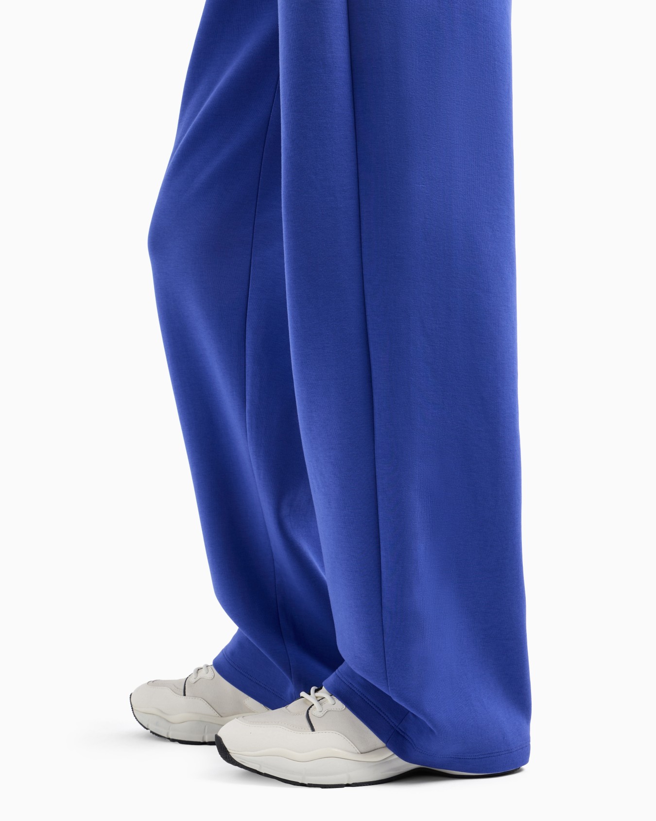 Double jersey trousers with elasticated waist Slide 4