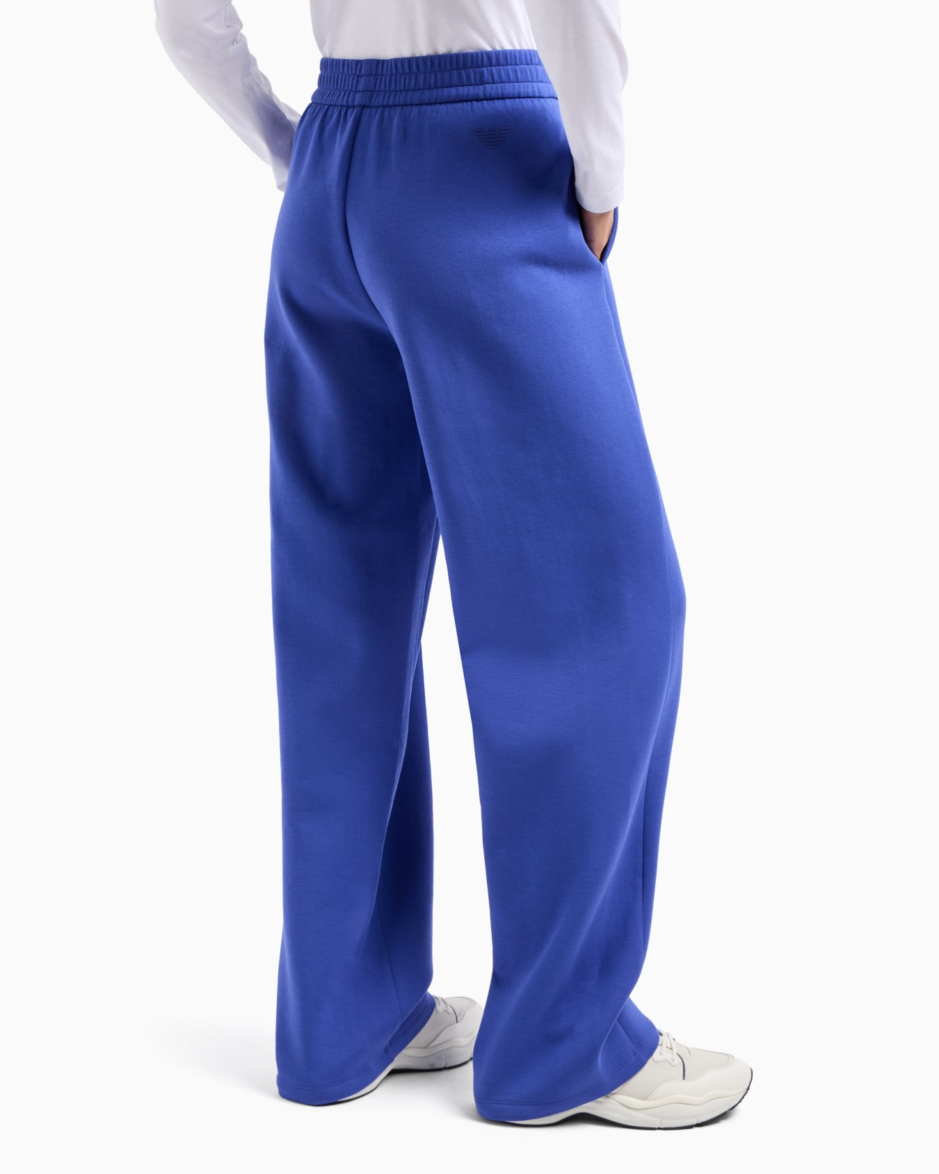 Double jersey trousers with elasticated waist Slide 2
