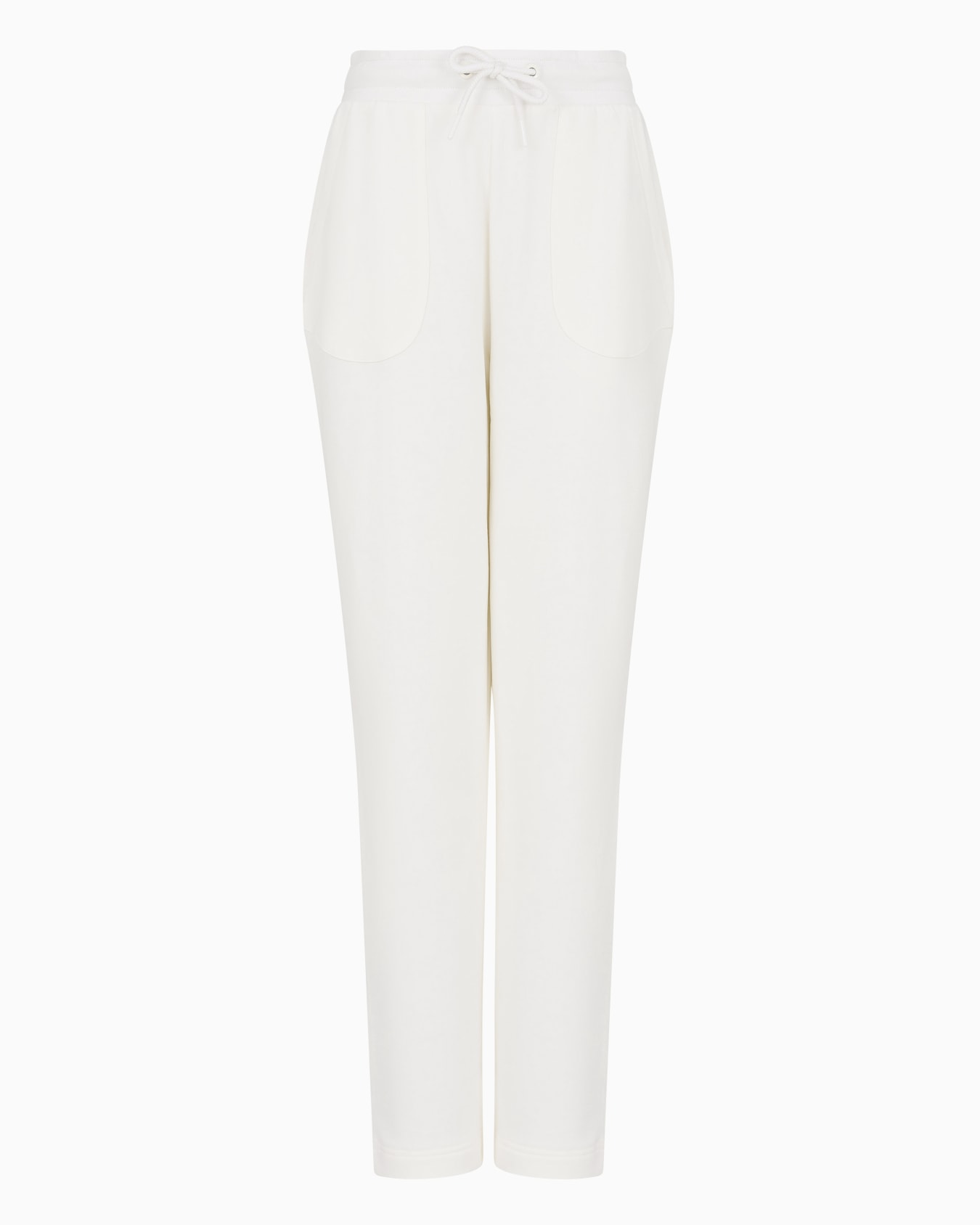 ASV joggers with drawstring in organic French terry Slide 0