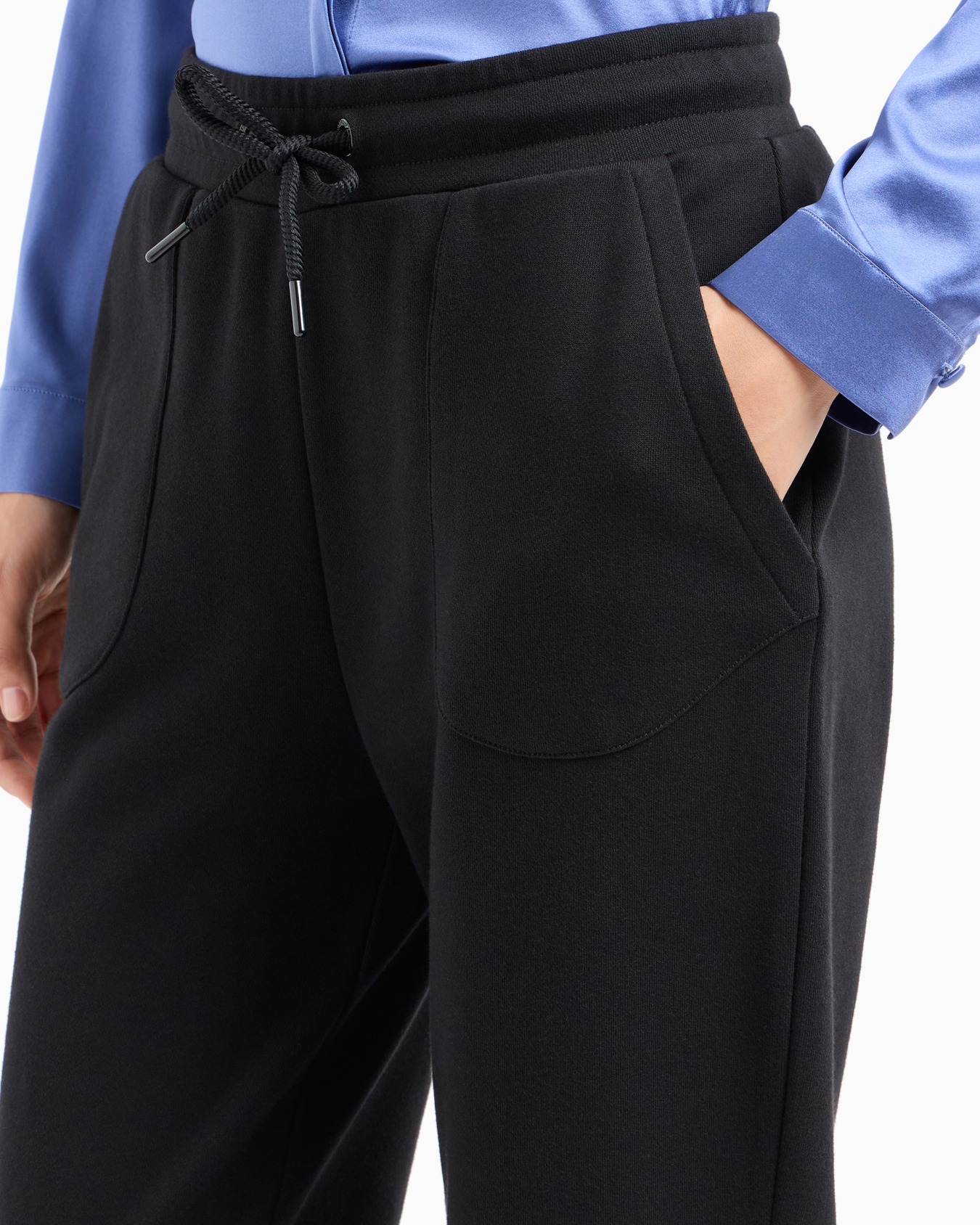 ASV Jogginghose mit Tunnelzug aus Bio-French-Terry Folie 5