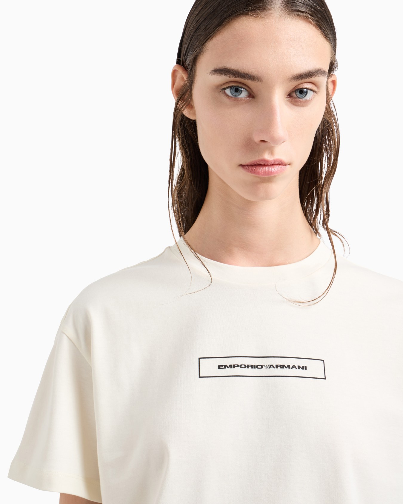 ASV Black Blue capsule collection organic-jersey T-shirt with print Slide 5