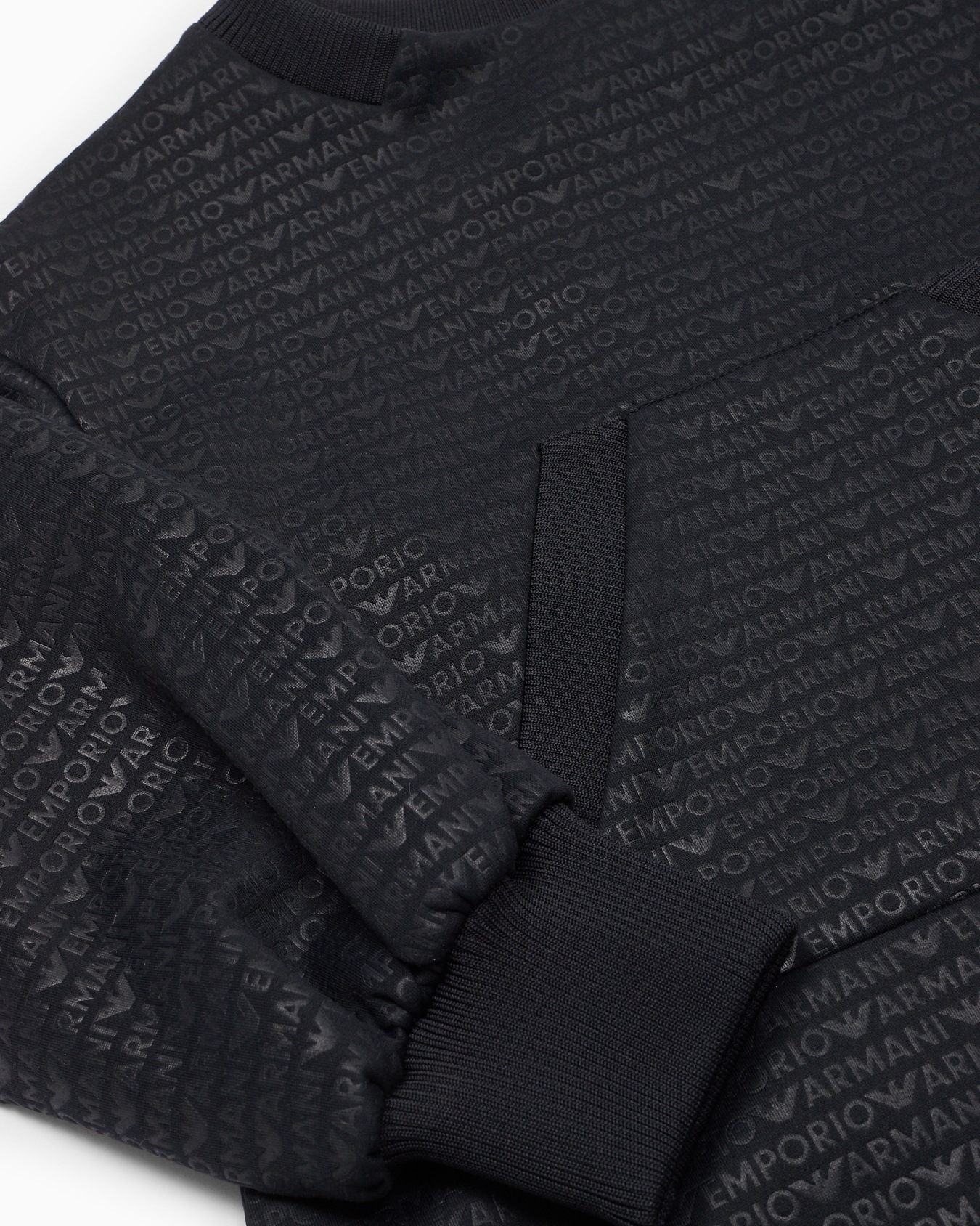 Jersey dress with all-over logo lettering Slide 1