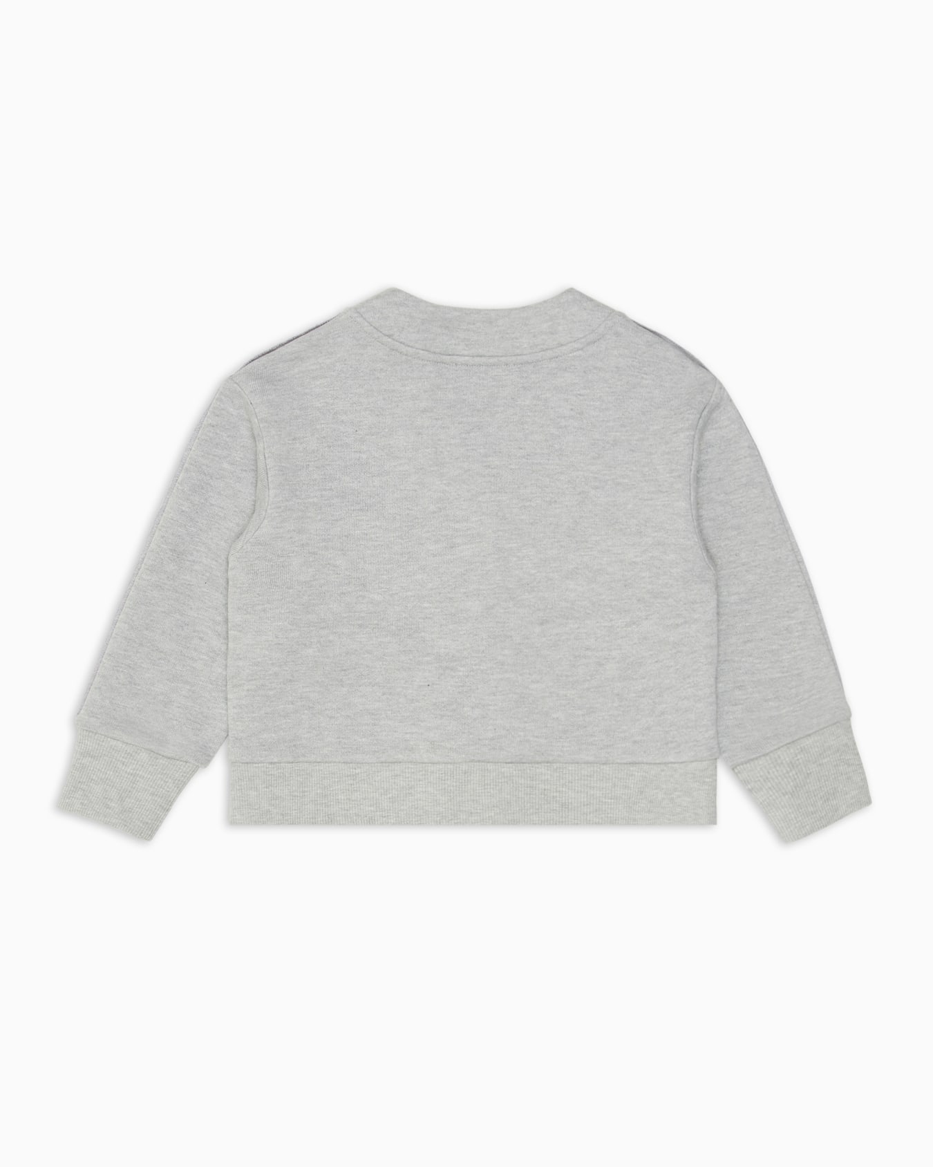 Sudadera ancha tipo cárdigan de punto con cuello de pico y parche A Diapositiva 2