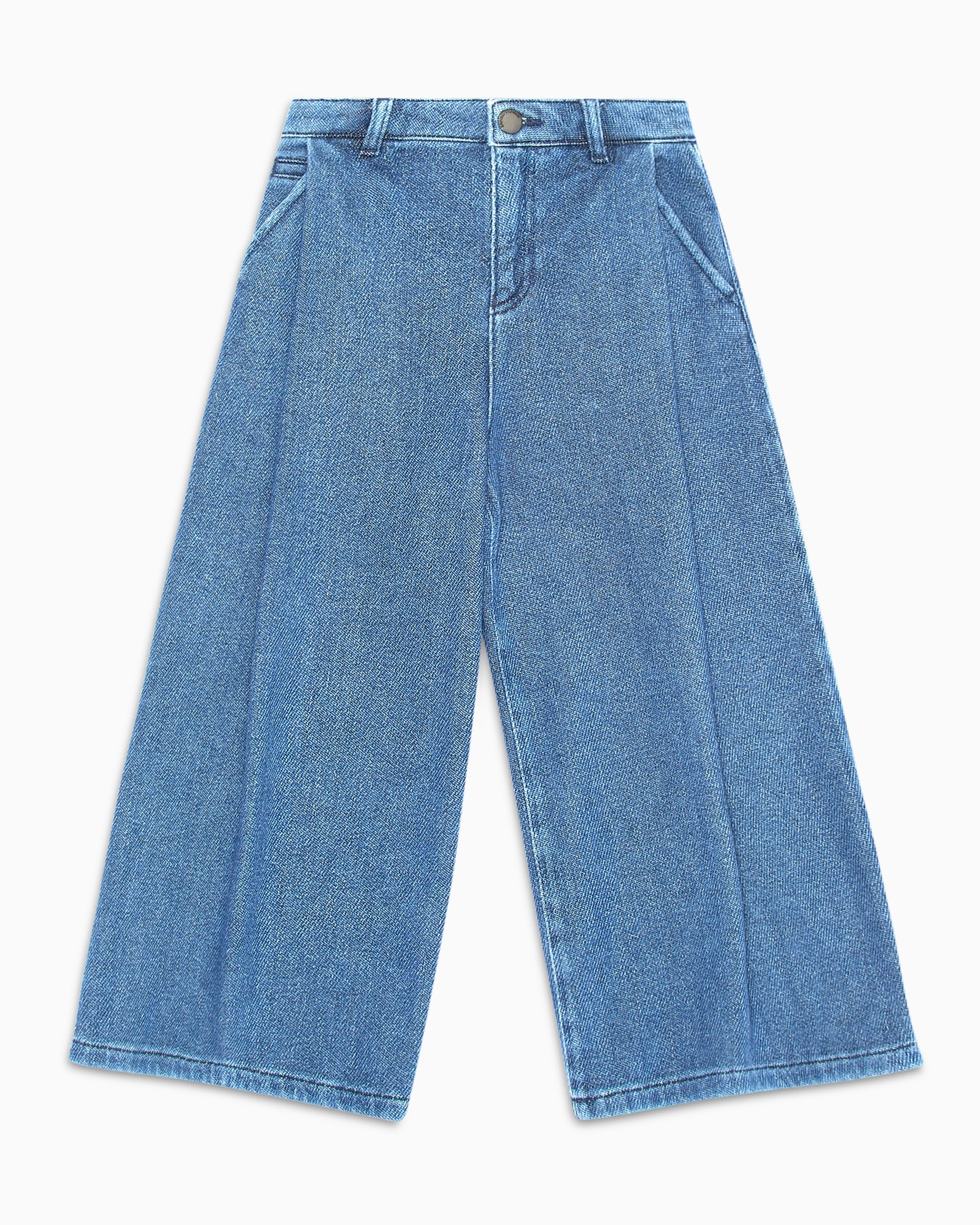 J40 Flared denim jeans with a very wide leg Slide 0