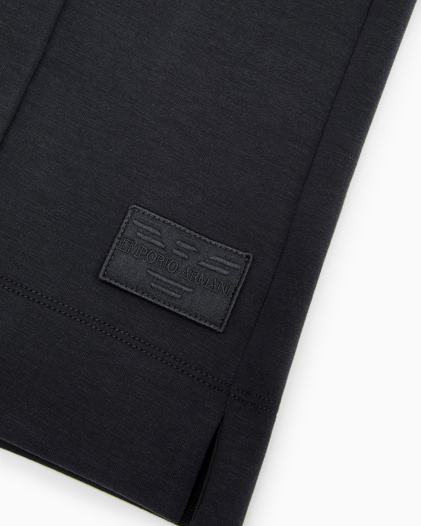 Modal jersey flared trousers with elasticated waist Slide 1