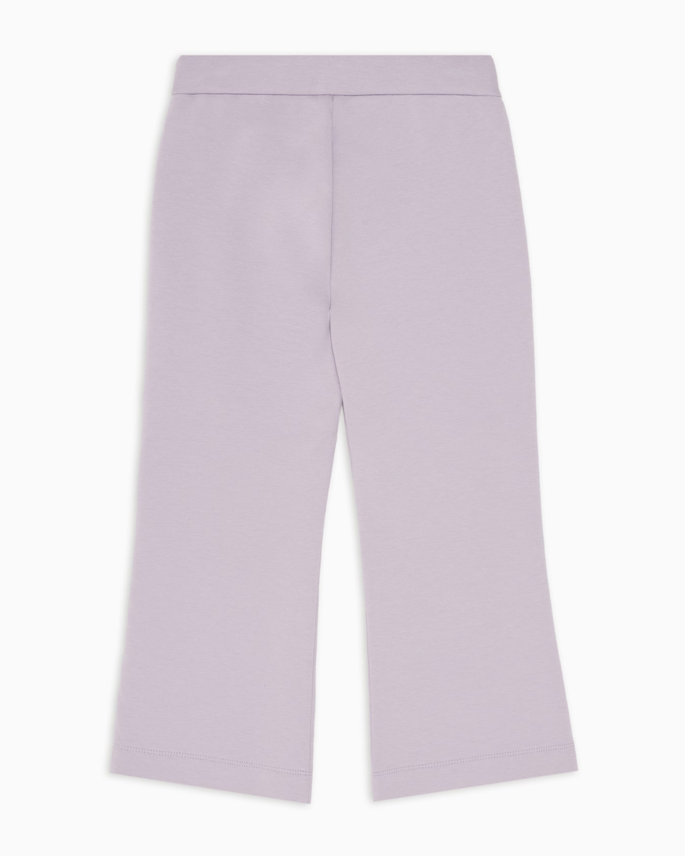 Double-jersey comfort-fit trousers with logo tape Slide 2