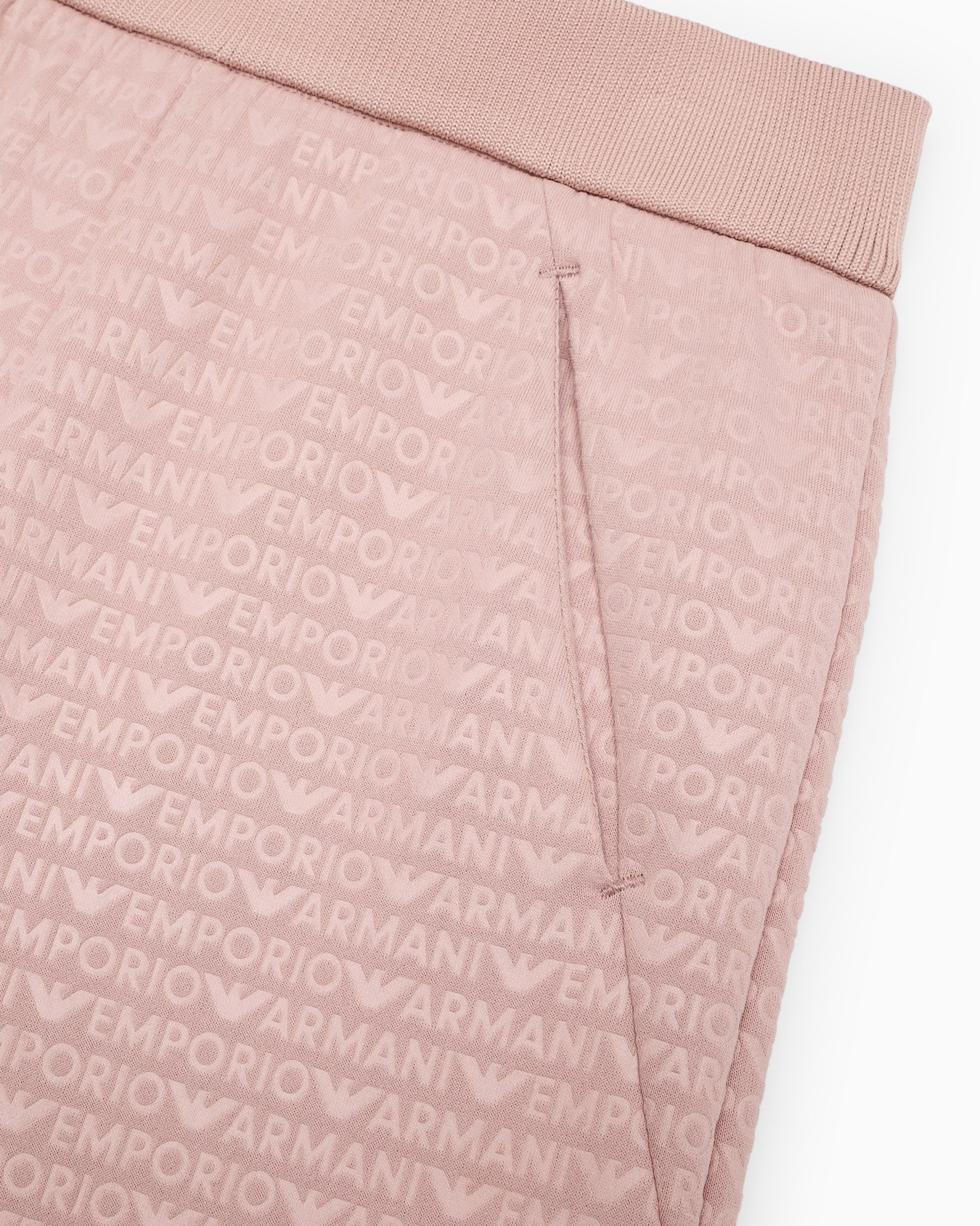Pantalon de jogging coupe confortable en jersey avec inscription logo all over Diapositive 1