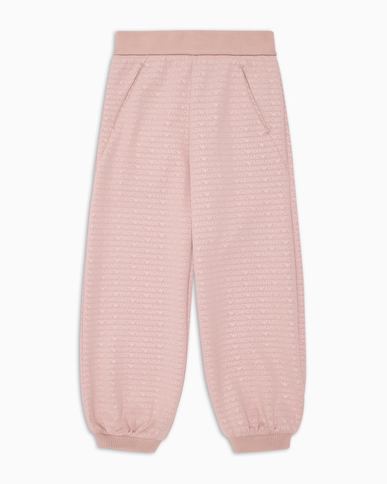 Pantalon de jogging coupe confortable en jersey avec inscription logo all over Diapositive 0