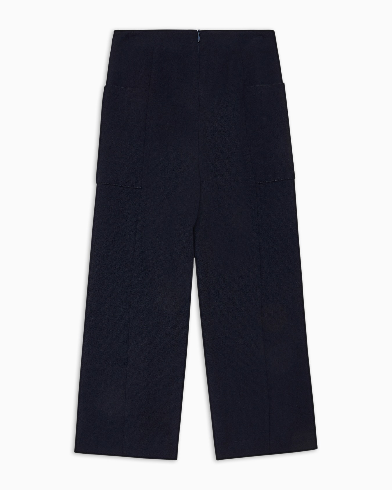 Pantalones en mezcla de lana con bolsillos laterales grandes Diapositiva 2