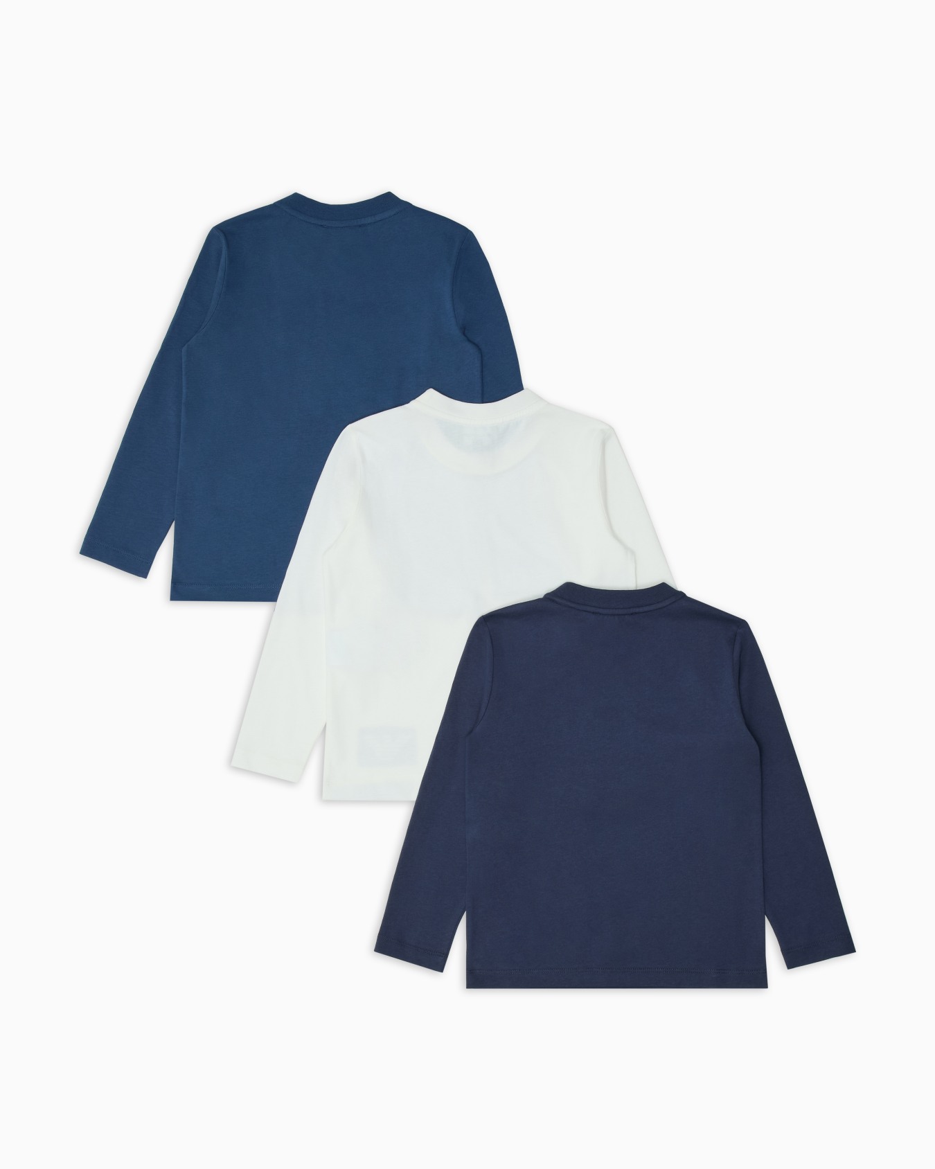 Three-pack of ASV eagle-print jersey tops Slide 2
