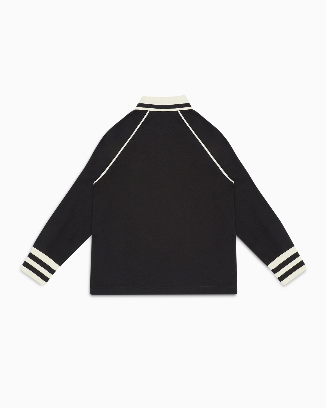 Comfort-fit jersey polo shirt with logo crest patch Slide 2