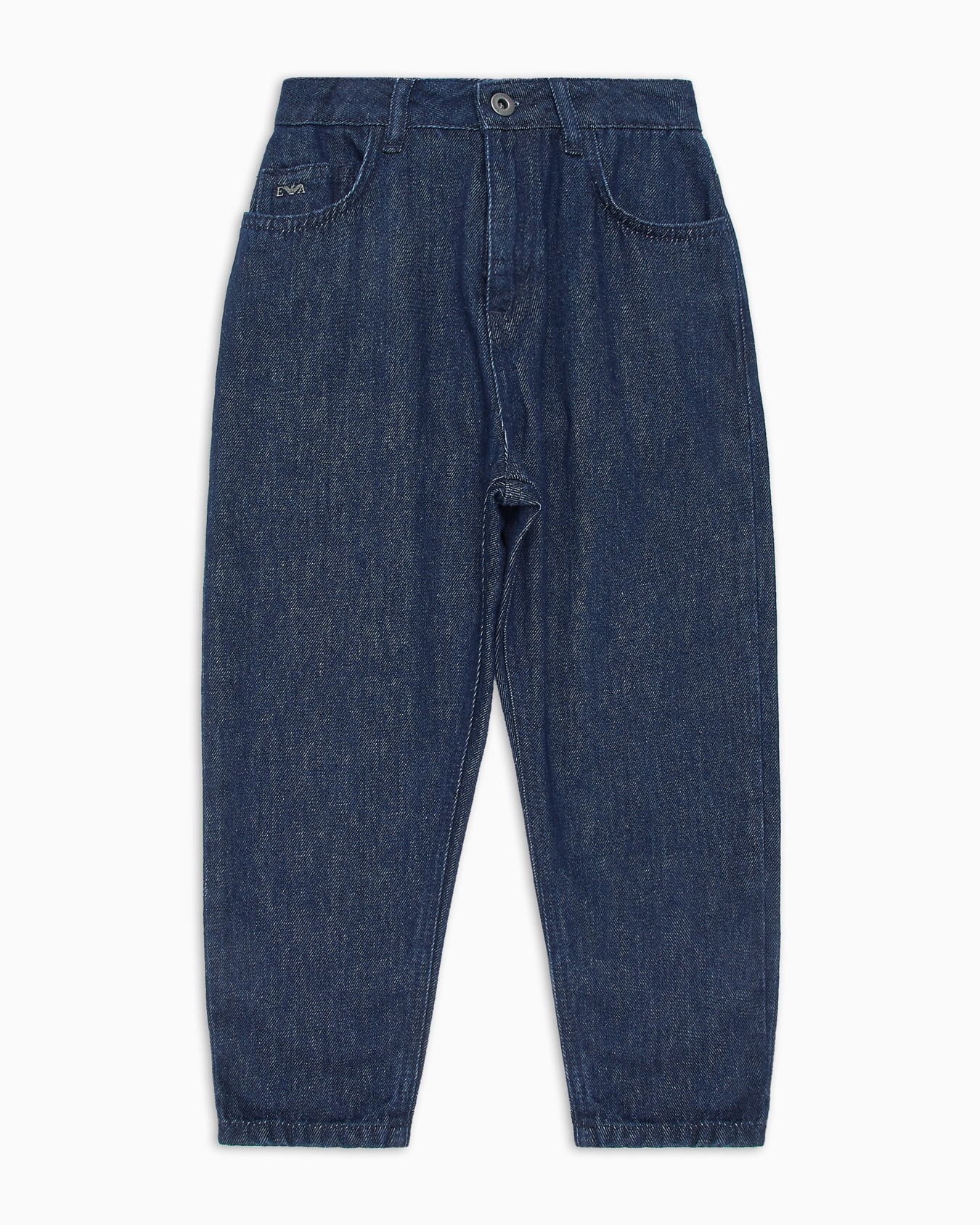 Jean à jambe ovale en denim Diapositive 0