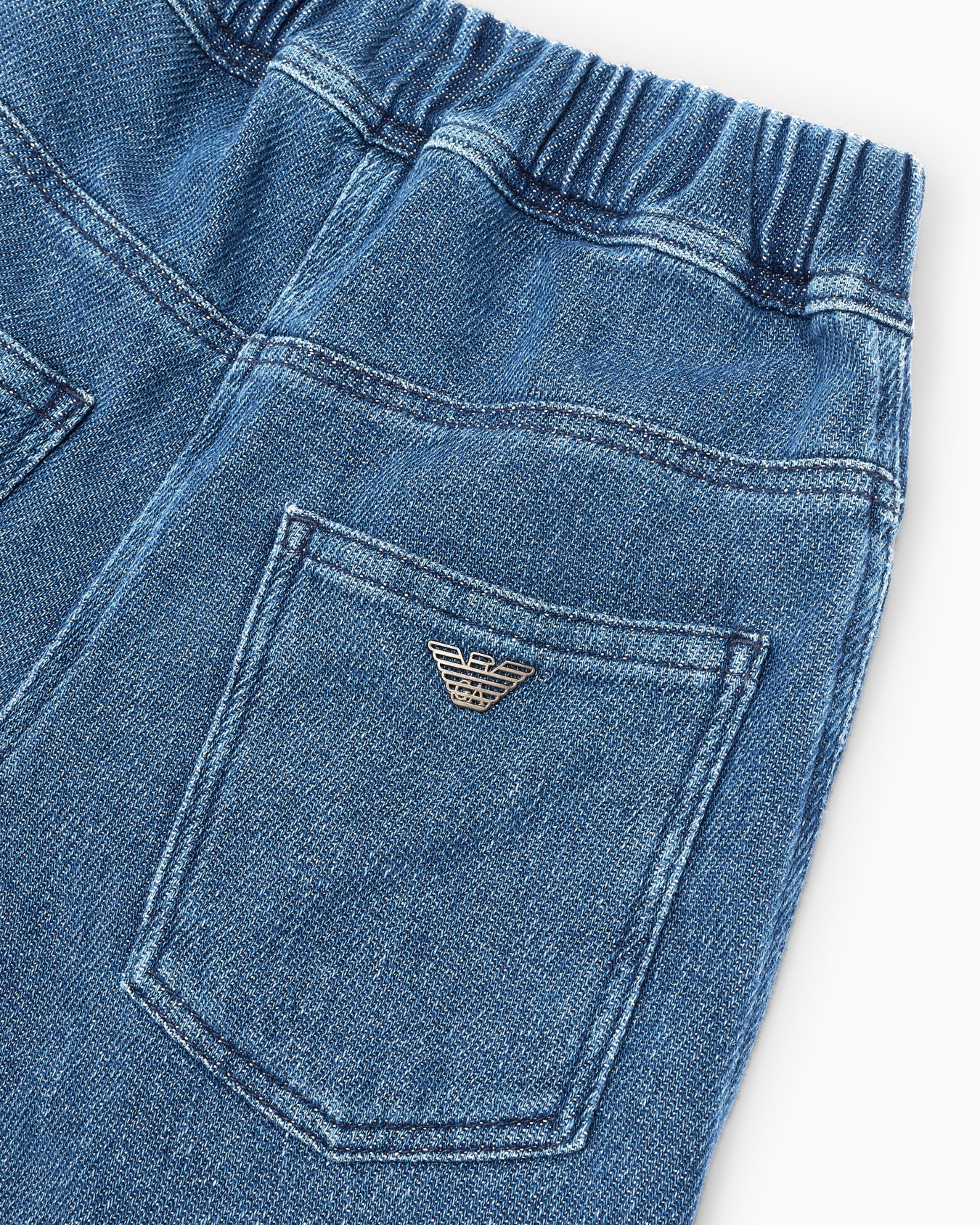 Jean cargo en denim mélangé à la viscose Diapositive 1