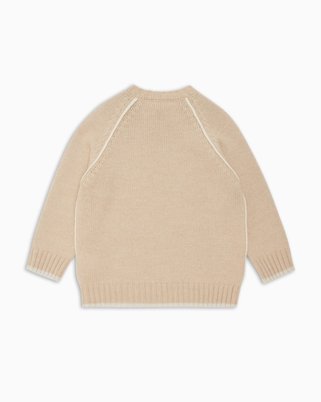 Virgin wool-blend jumper with oversized eagle intarsia Slide 2