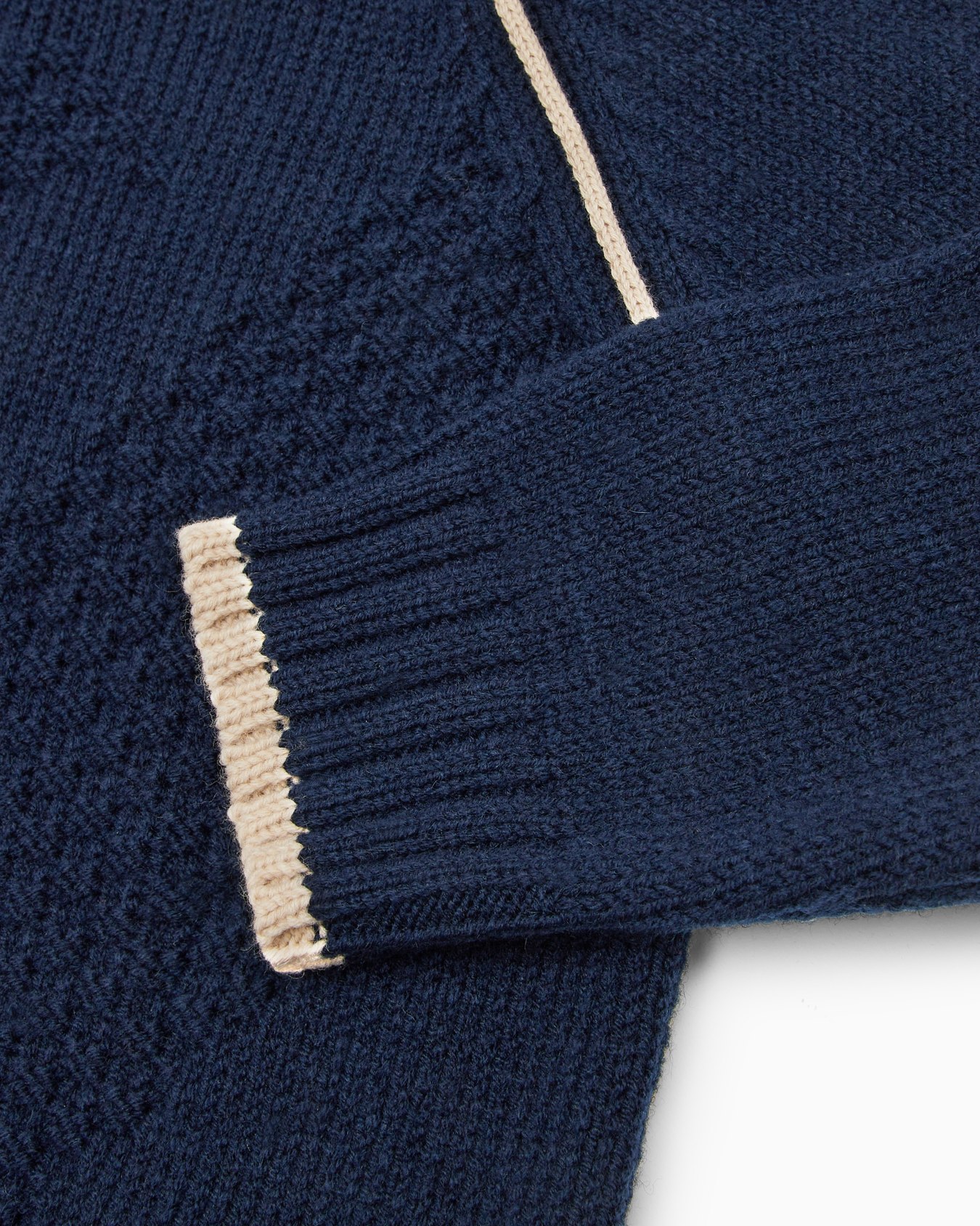 Virgin wool-blend jumper with oversized eagle intarsia Slide 1