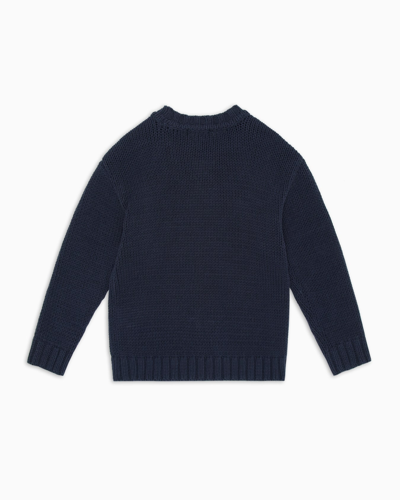Pullover aus Baumwollmischung mit Maxi-Rautenmuster Folie 2